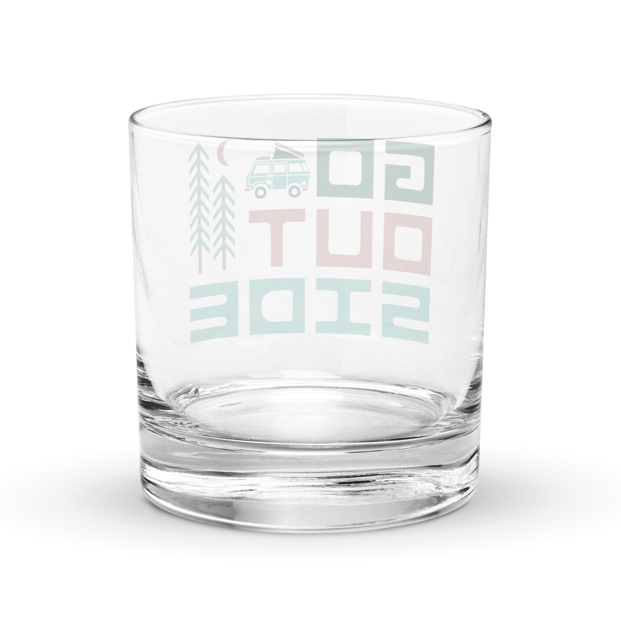 Go Outside Rocks Glass - OVERLANDERS Outfitter