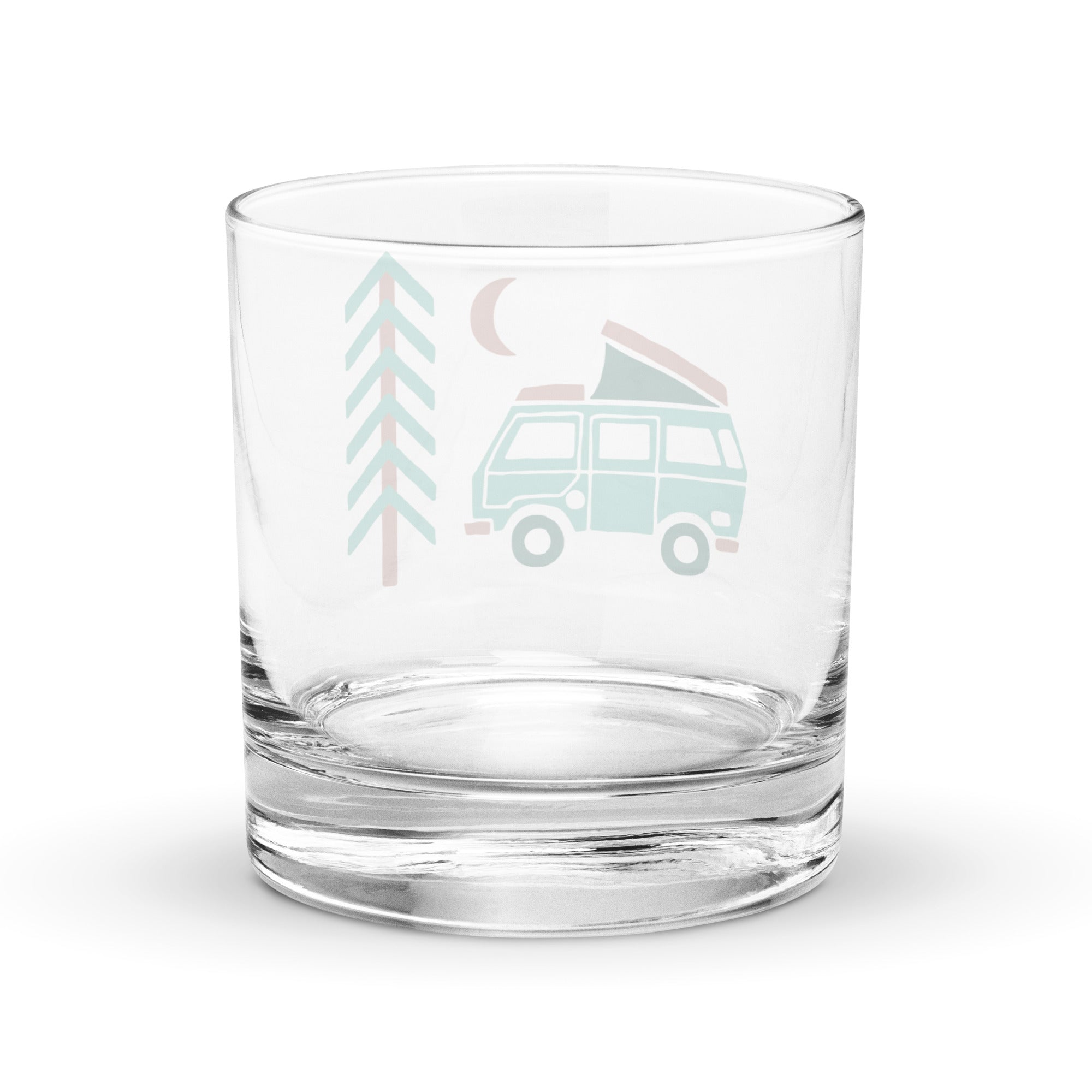 Go Outside Van & Moon Rocks Glass - OVERLANDERS Outfitter