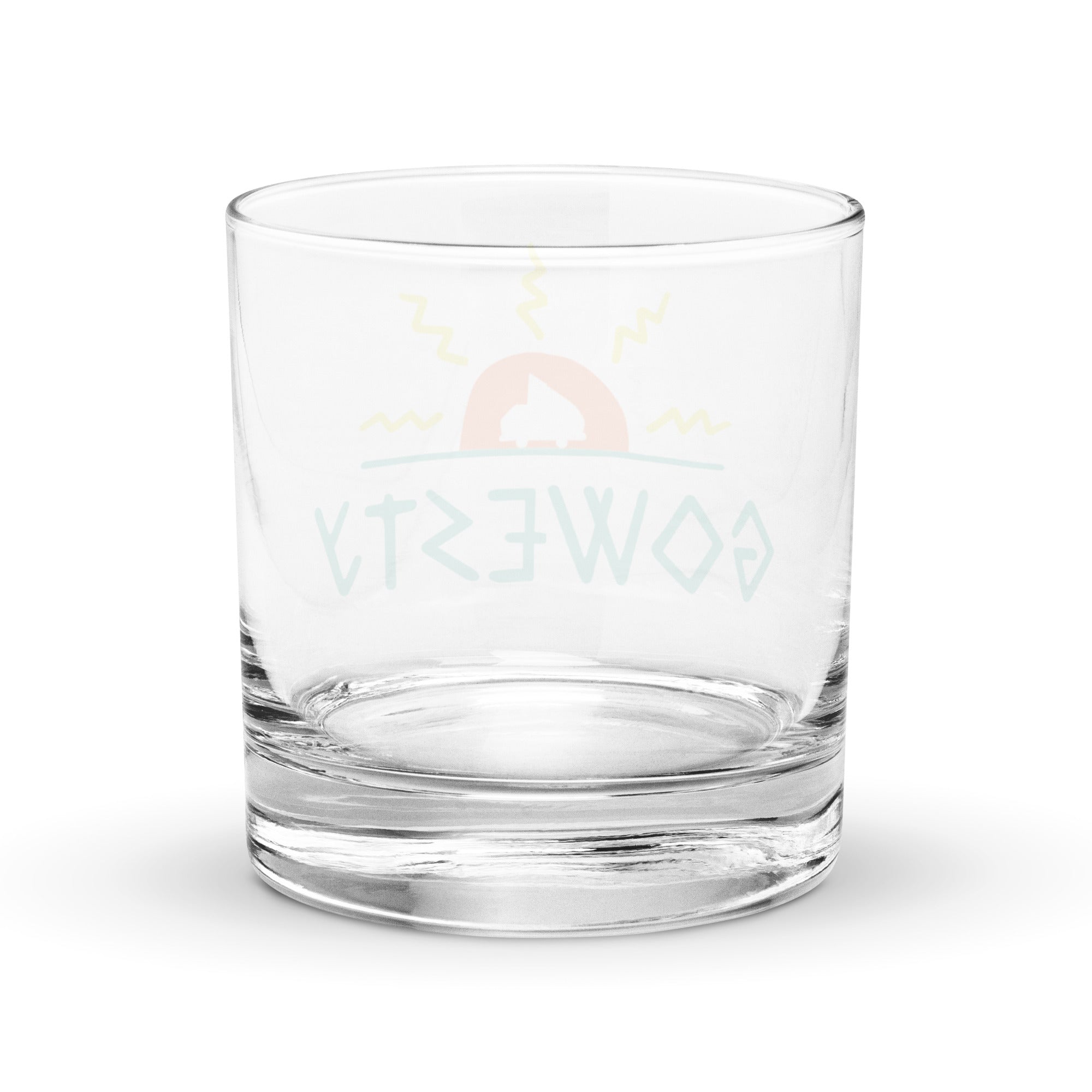 MAK GoWesty Logo Rocks Glass - OVERLANDERS Outfitter