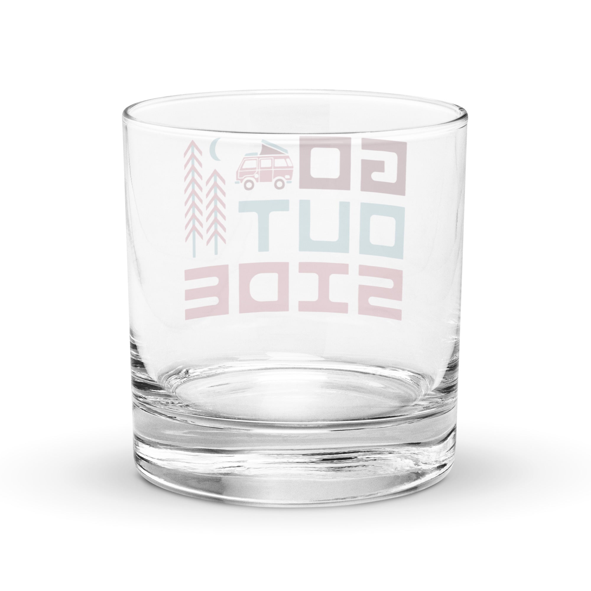 Go Outside Rocks Glass - OVERLANDERS Outfitter