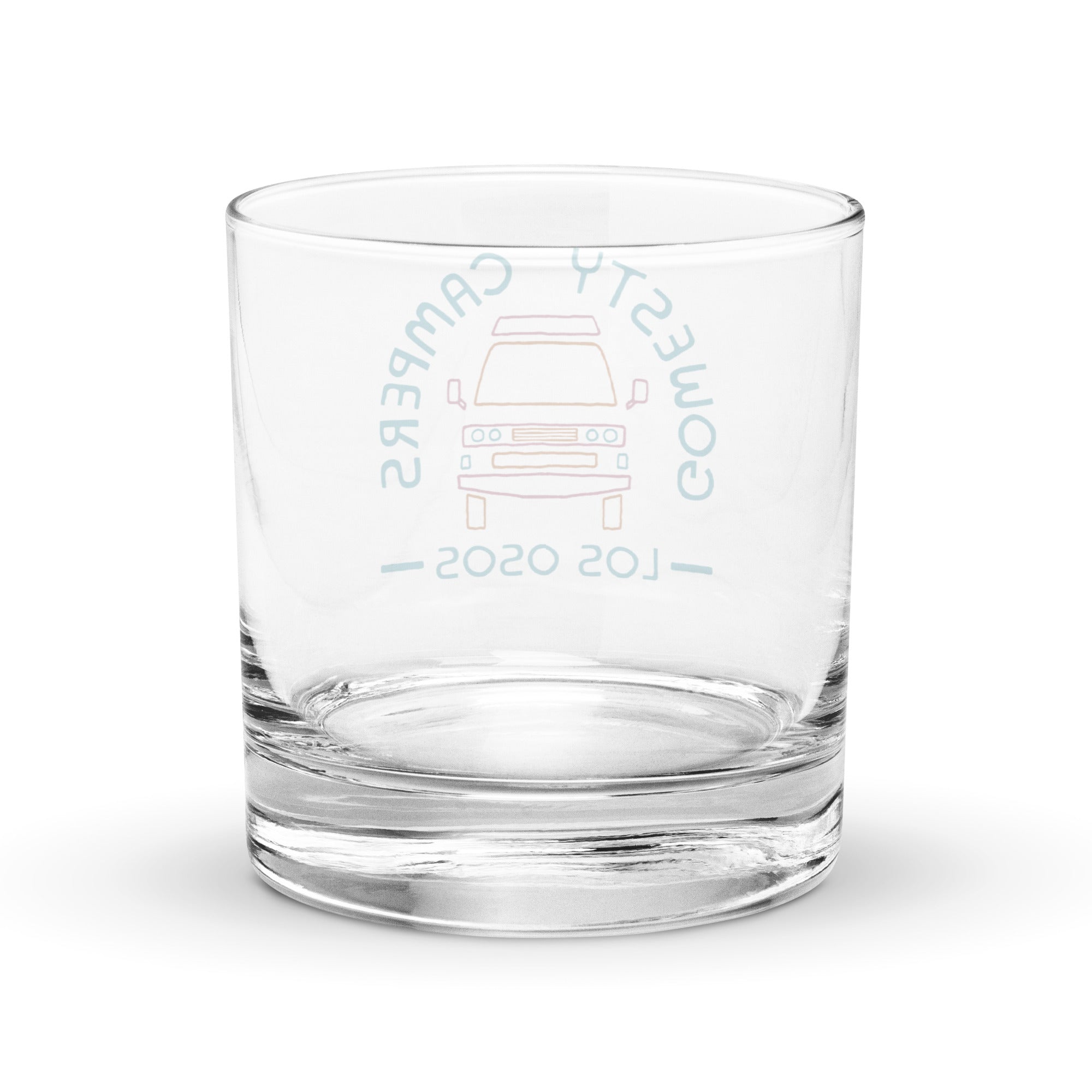 GoWesty Campers "Friendly Face" Rocks Glass - OVERLANDERS Outfitter