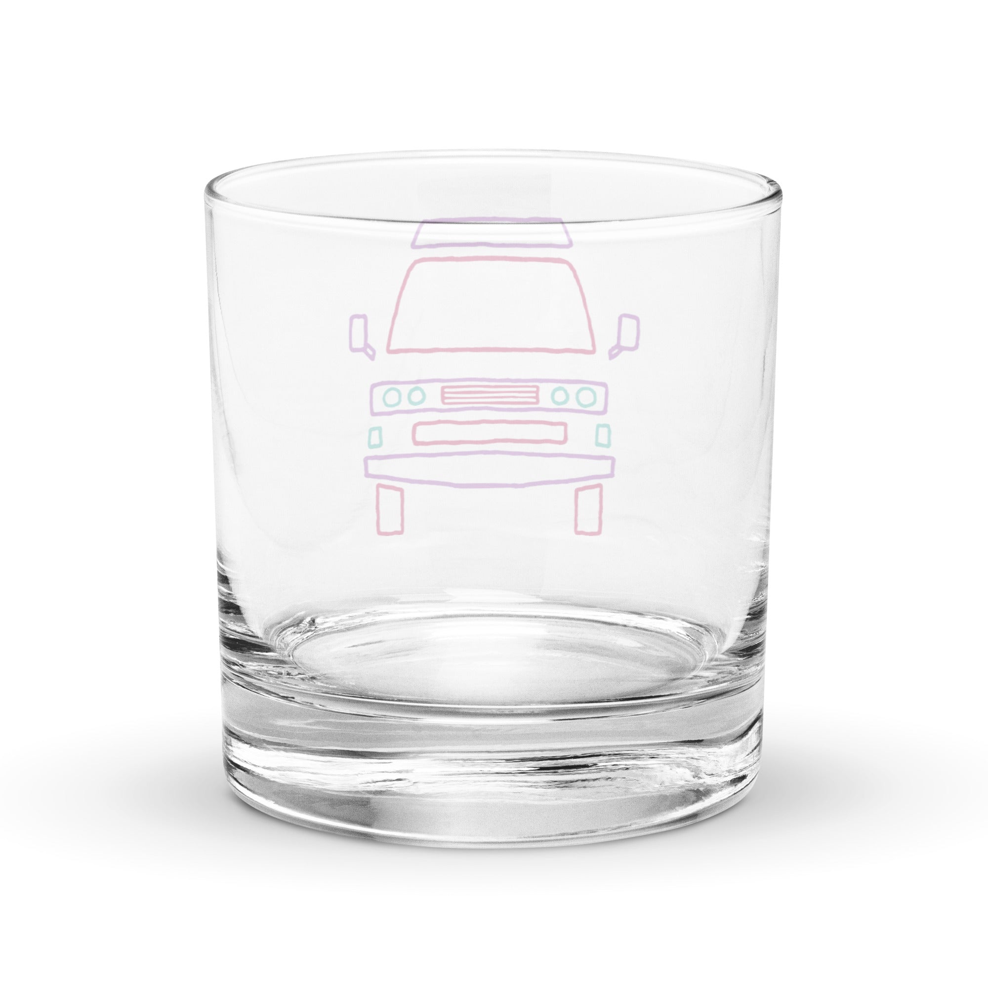 Friendly Face Rocks Glass - OVERLANDERS Outfitter