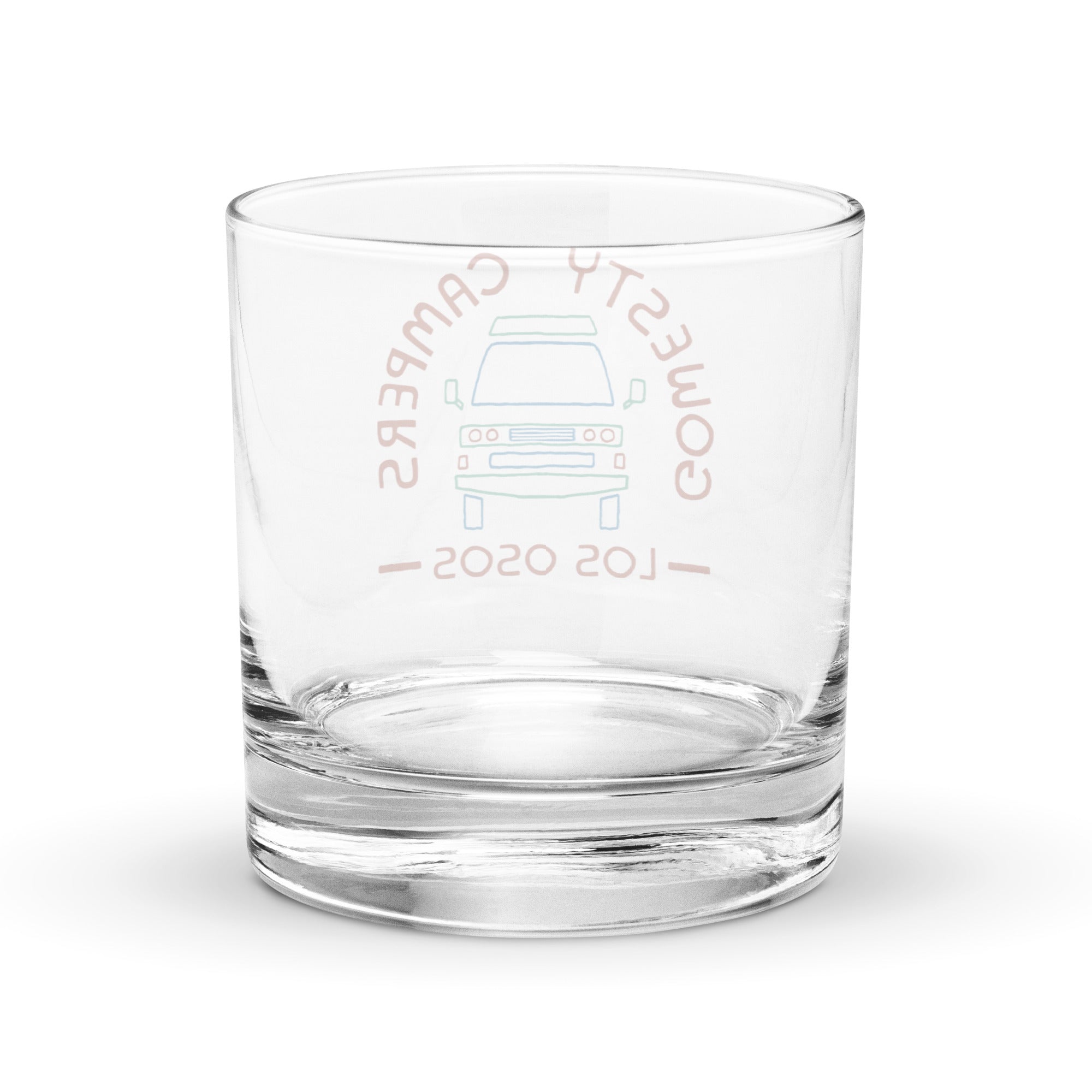 GoWesty Campers "Friendly Face" Rocks Glass - OVERLANDERS Outfitter