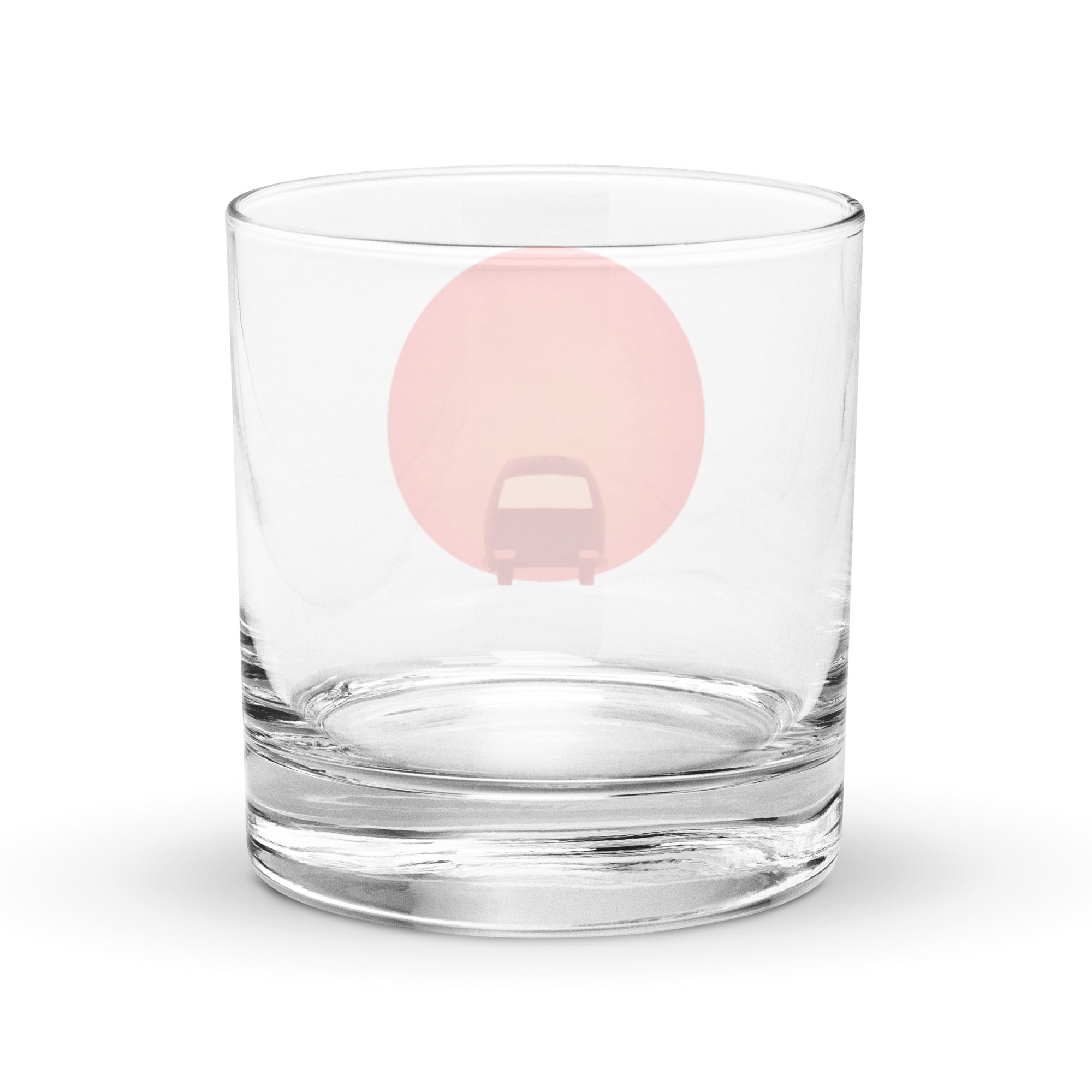 Sunset Bus Rocks Glass - OVERLANDERS Outfitter