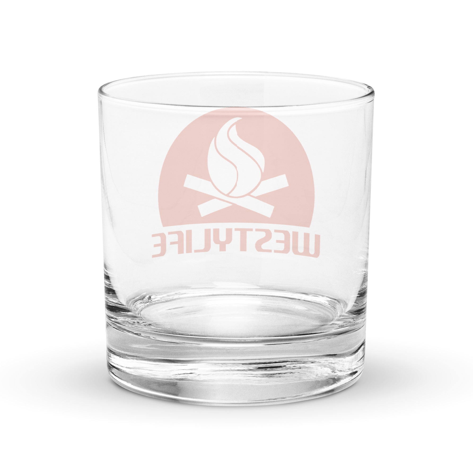 Westy Life Camp Fire Icon Rocks Glass - OVERLANDERS Outfitter