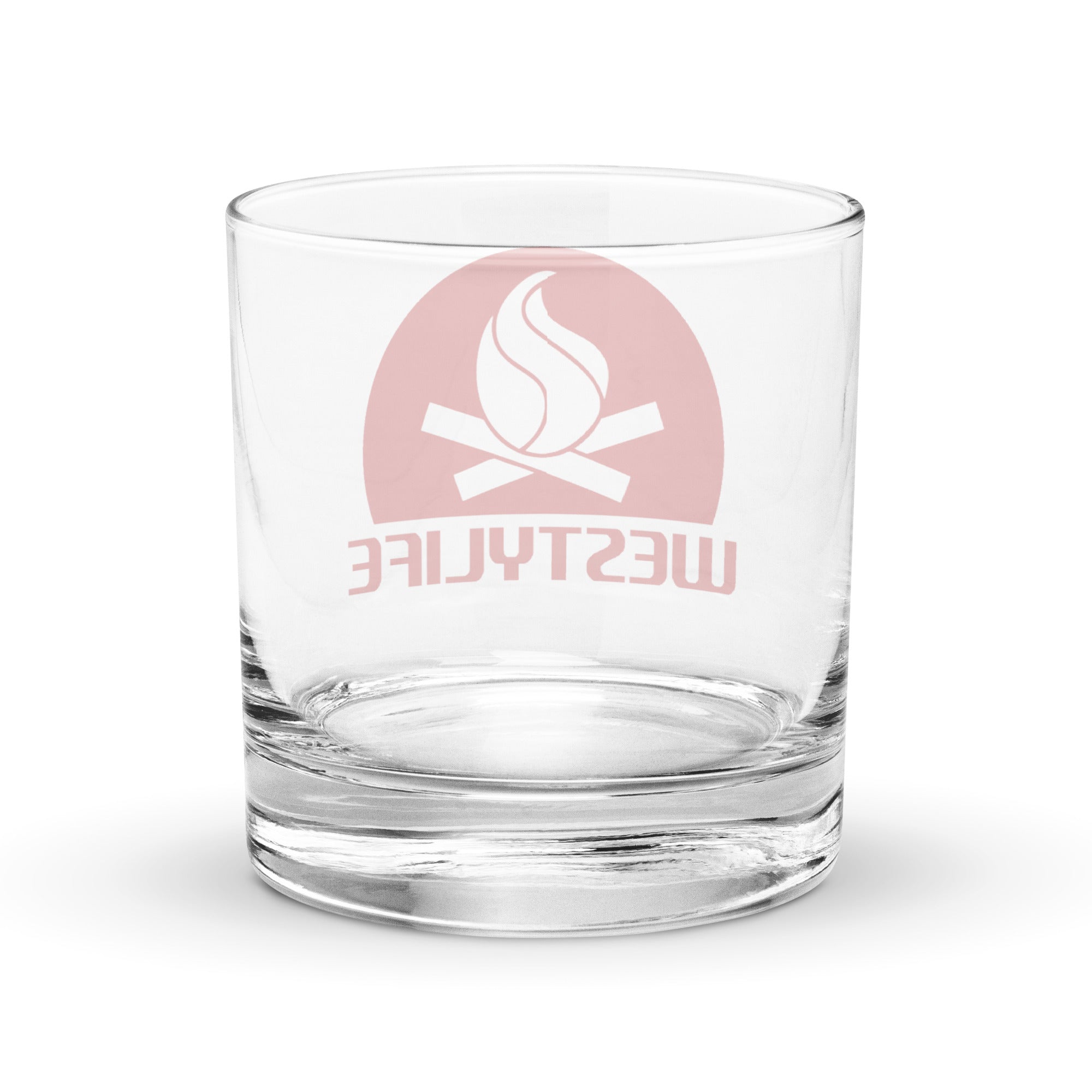Westy Life Camp Fire Icon Rocks Glass - OVERLANDERS Outfitter