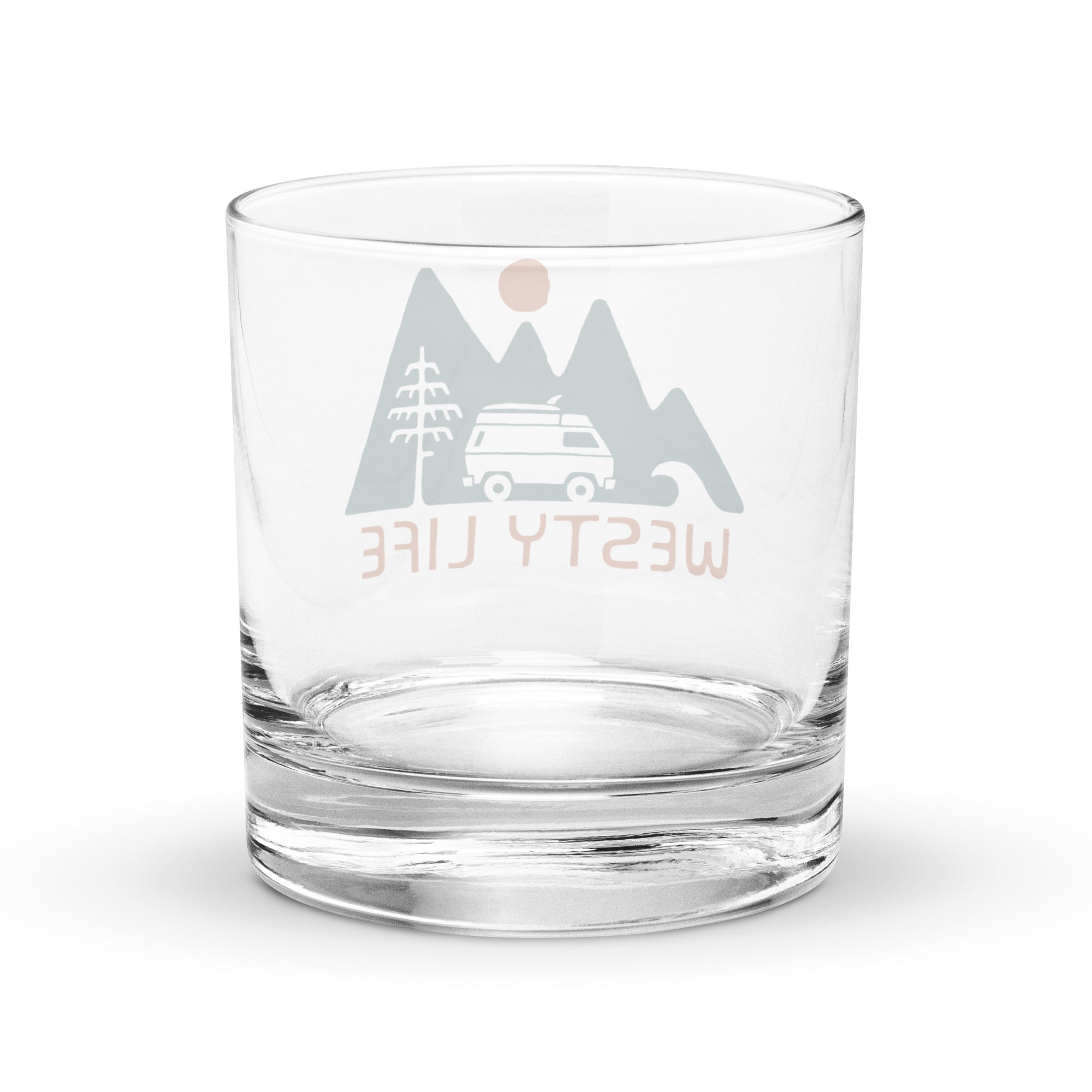 Westy Life Rocks Glass - OVERLANDERS Outfitter