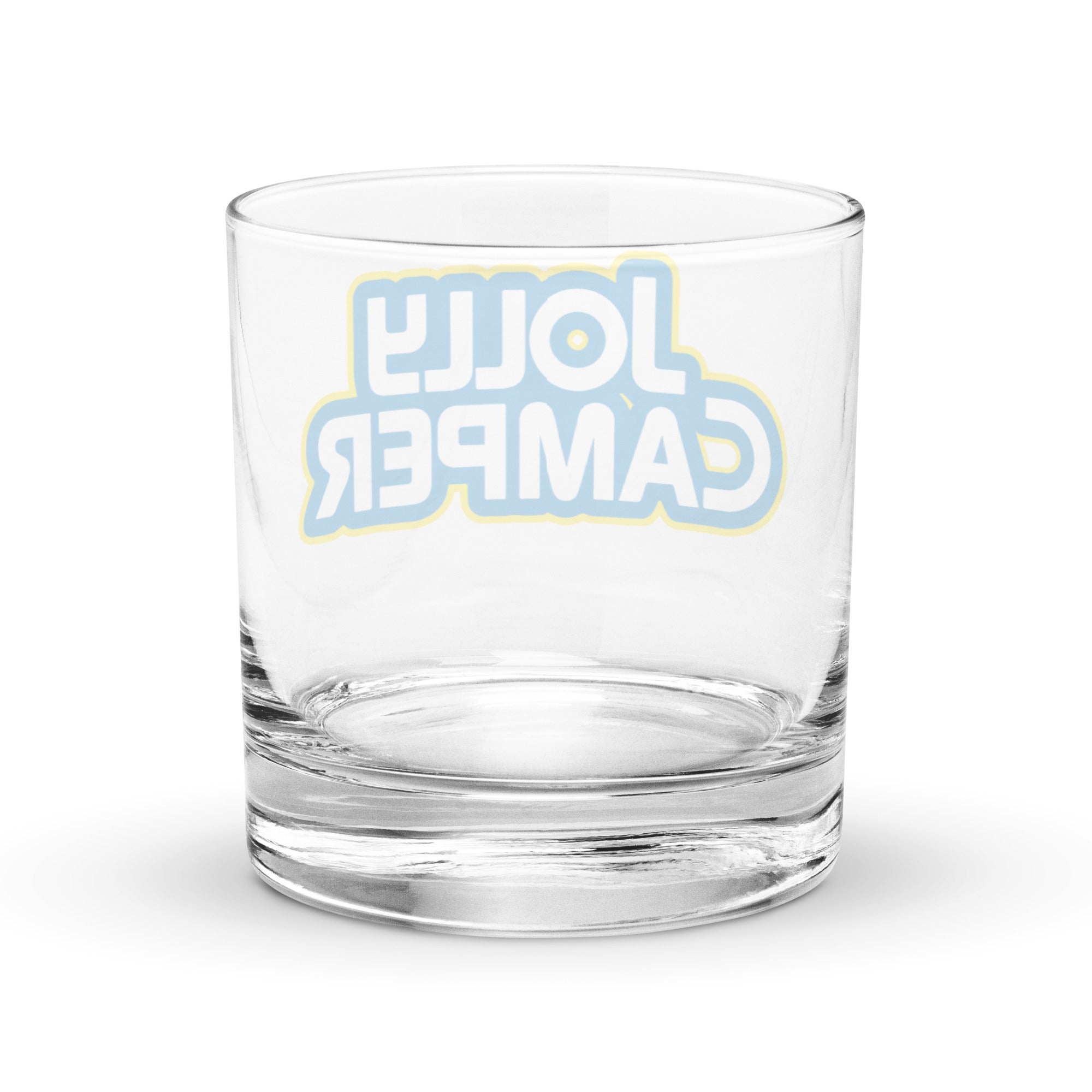 Jolly Camper Rocks Glass - OVERLANDERS Outfitter