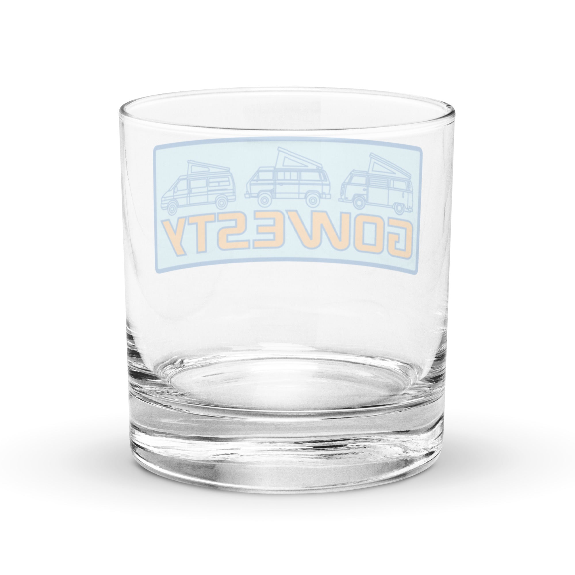Van Line-Up Rocks Glass - OVERLANDERS Outfitter