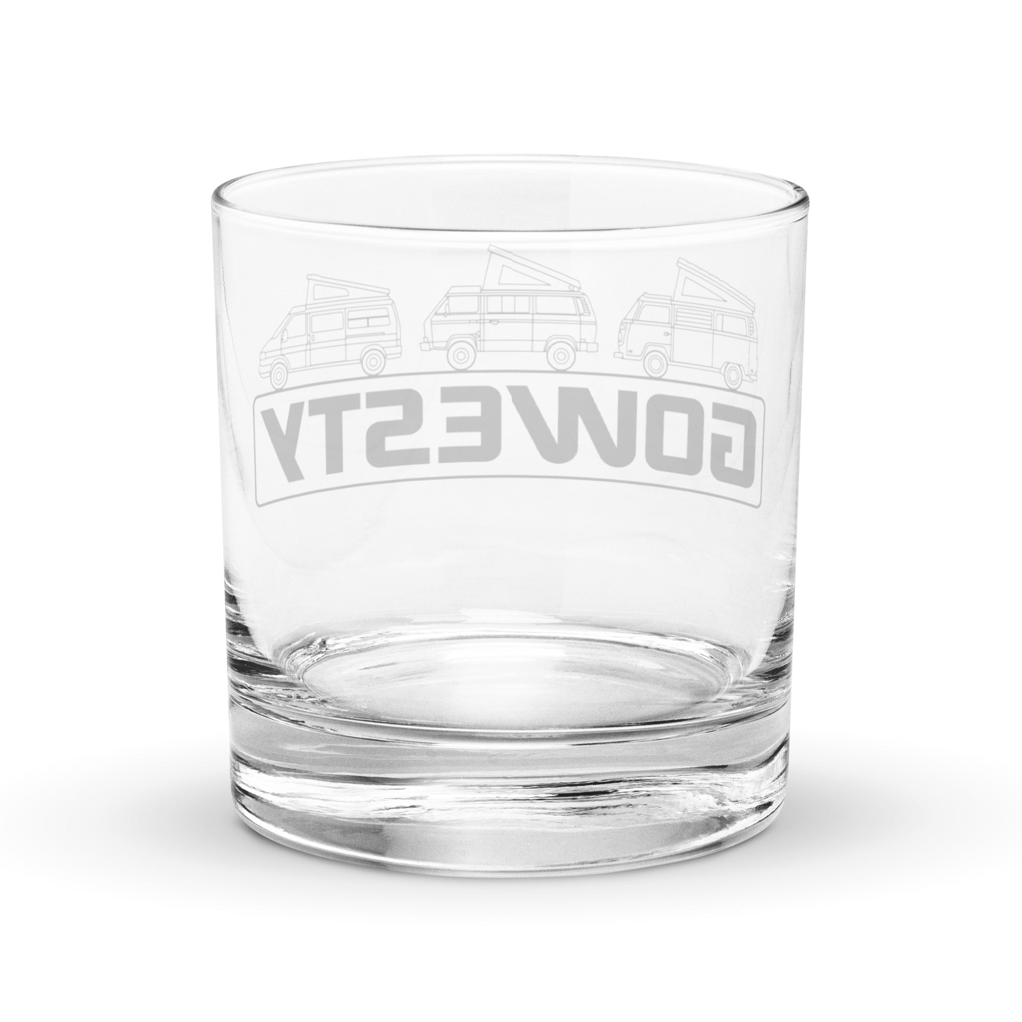 Van Line-Up Rocks Glass - OVERLANDERS Outfitter