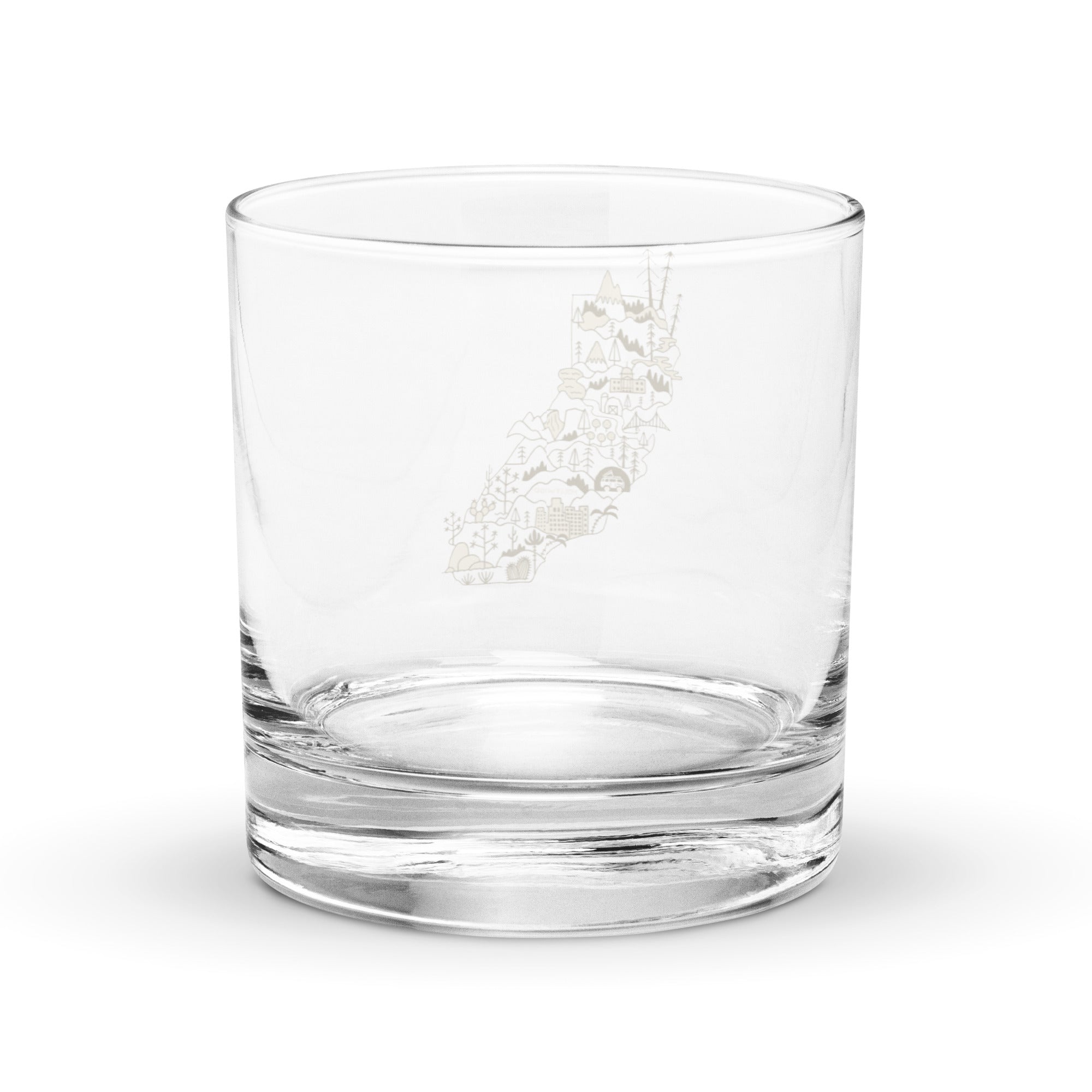 Golden State Westy Rocks Glass - OVERLANDERS Outfitter