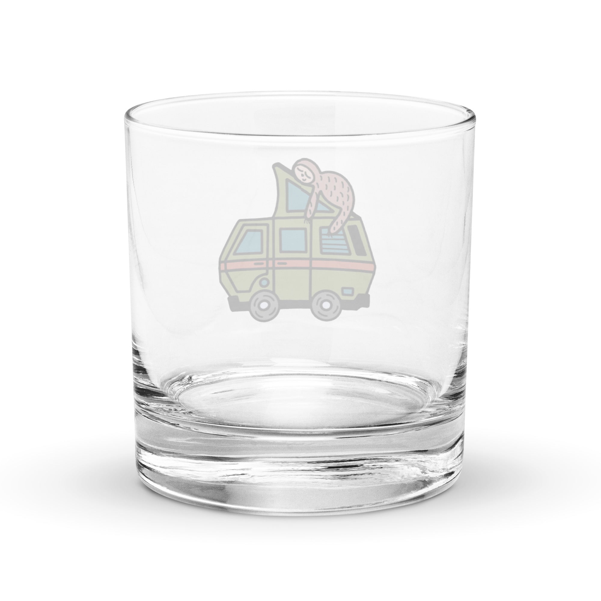 Stewie Sloth Rocks Glass - OVERLANDERS Outfitter
