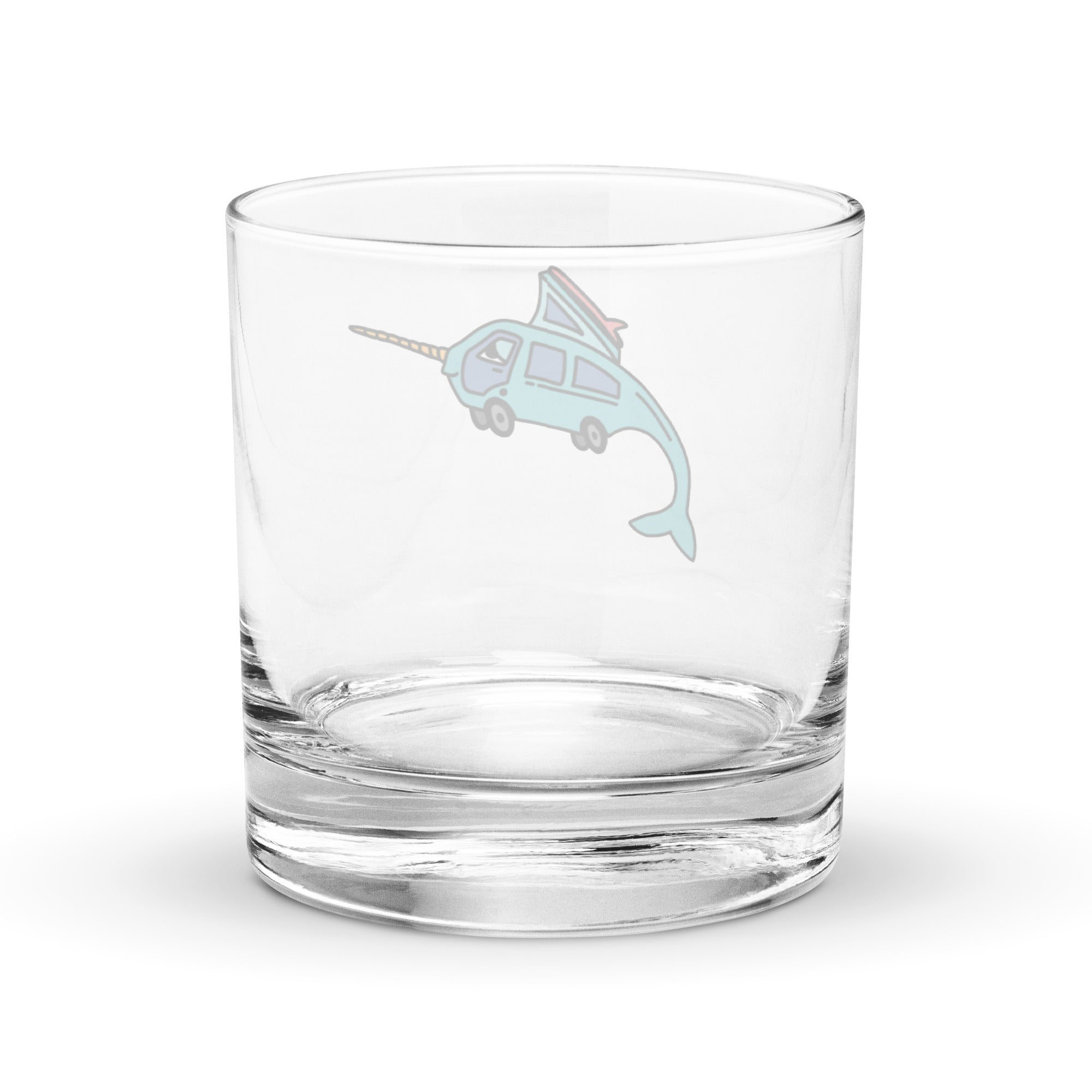 Narwhal Ned Rocks Glass - OVERLANDERS Outfitter