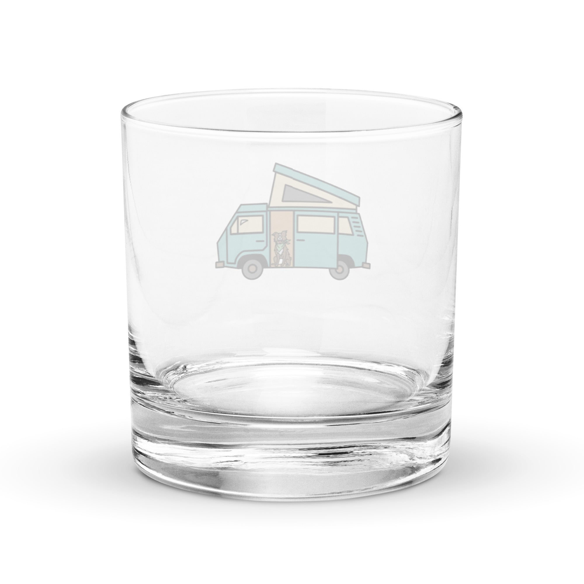 Dog in Van Rocks Glass - OVERLANDERS Outfitter
