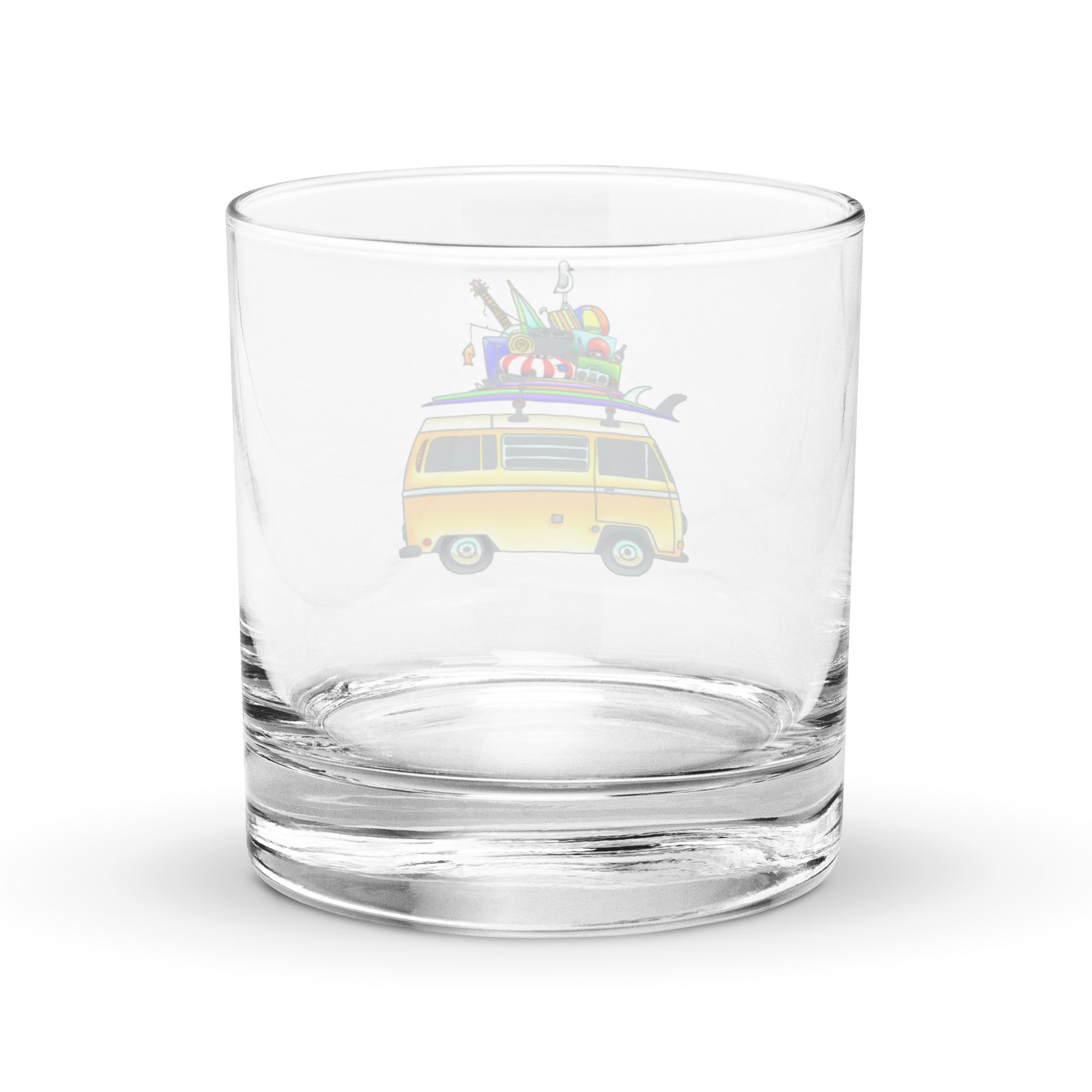 RAD Bus Rocks Glass - OVERLANDERS Outfitter