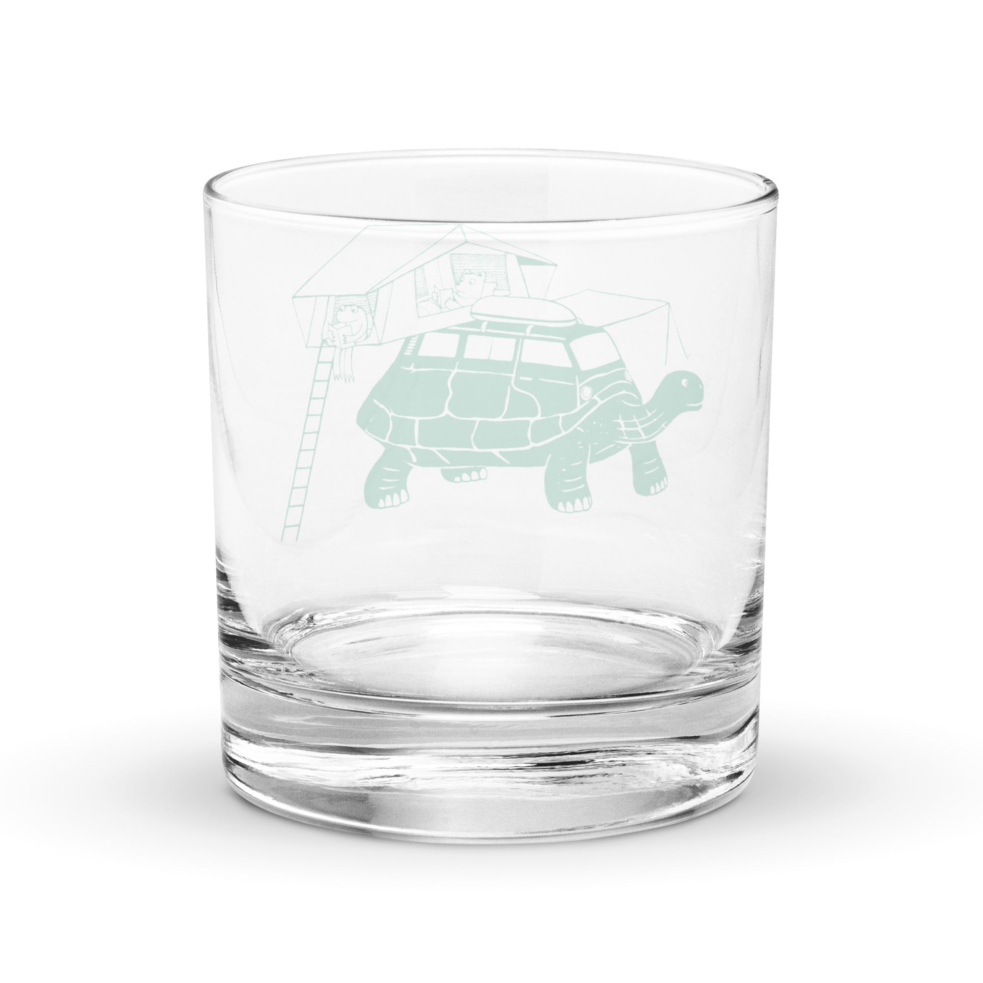 Tin-Top Turtle Rocks Glass - OVERLANDERS Outfitter