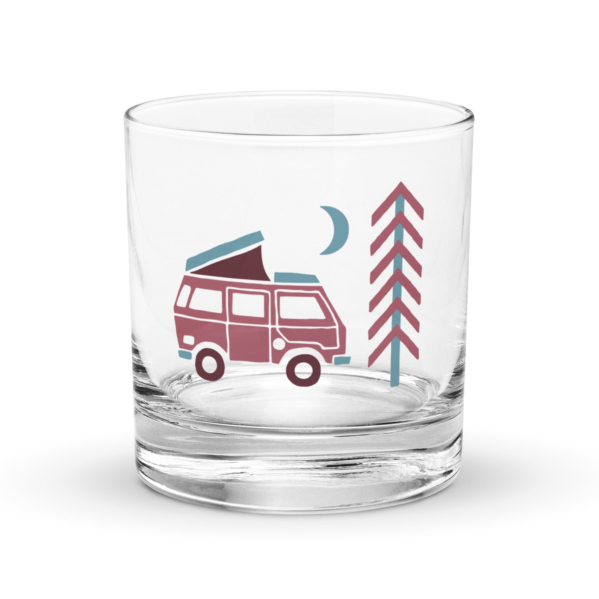 Go Outside Van & Moon Rocks Glass - OVERLANDERS Outfitter