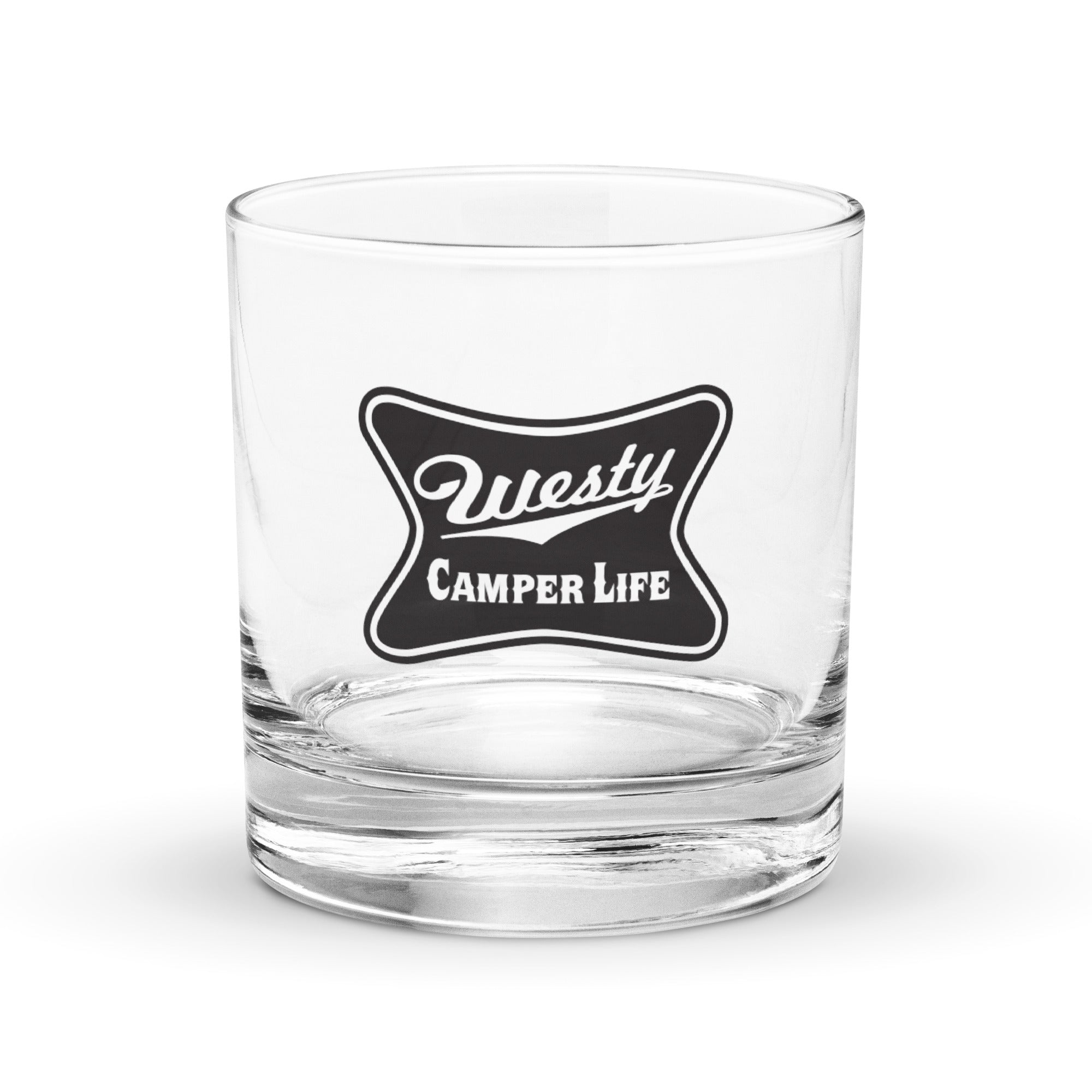 Westy Camper Life Rocks Glass - OVERLANDERS Outfitter