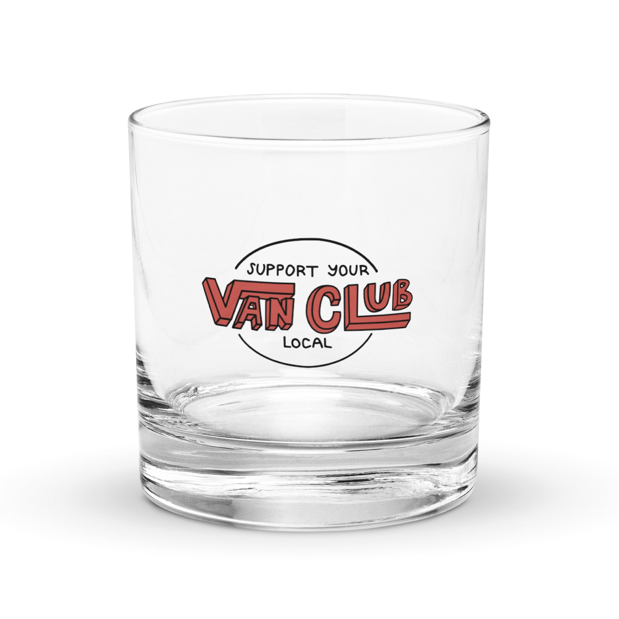 Support Your Local Van Club Red Rocks Glass - OVERLANDERS Outfitter
