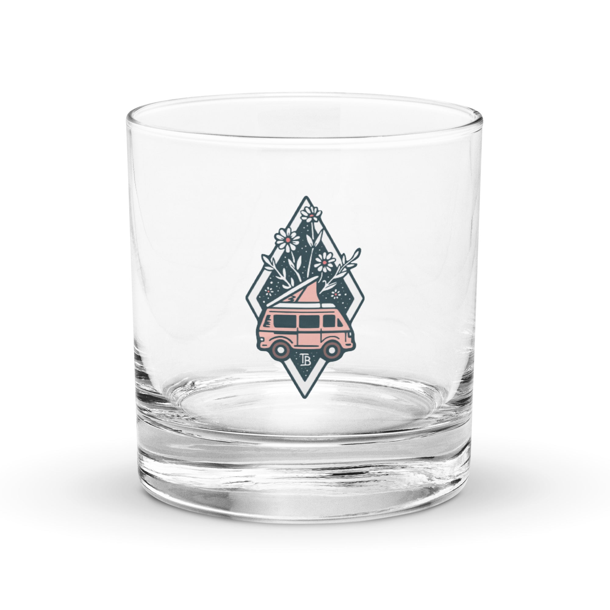 Bloom Pink Rocks Glass - OVERLANDERS Outfitter