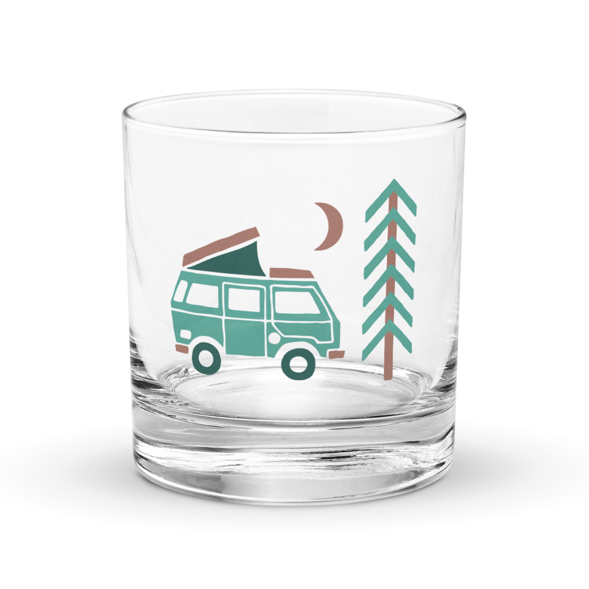 Go Outside Van & Moon Rocks Glass - OVERLANDERS Outfitter