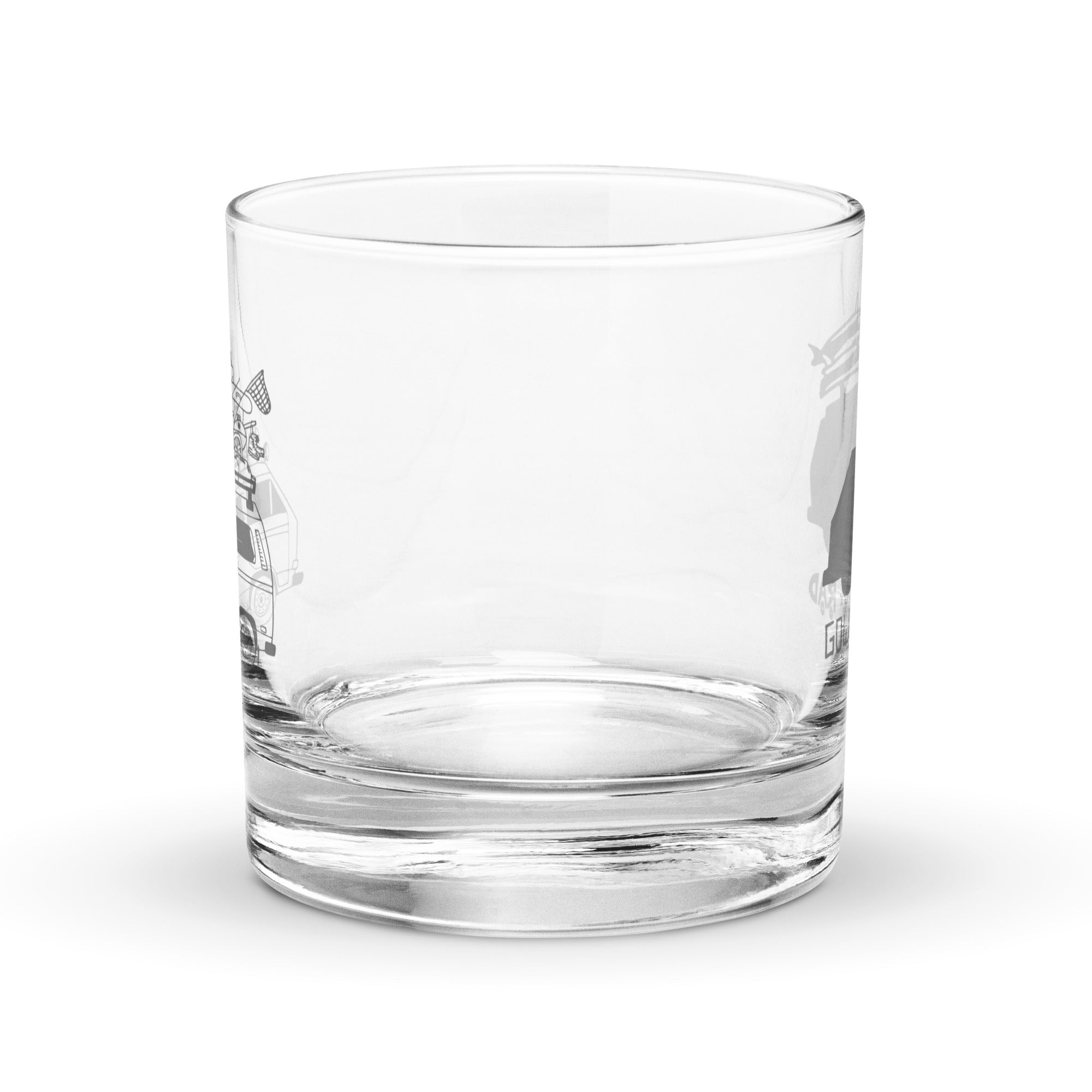 Rad Vanagon Rocks Glass - OVERLANDERS Outfitter