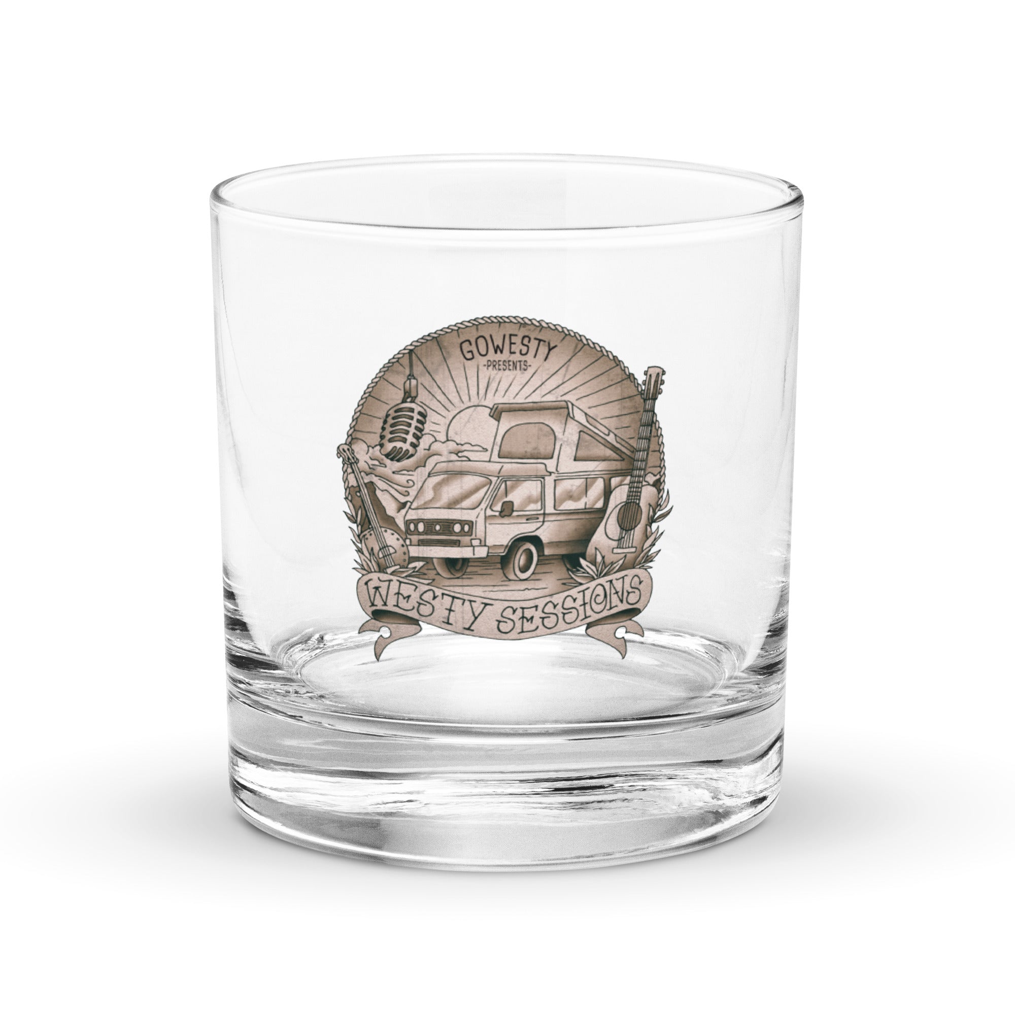Westy Sessions Rocks Glass - OVERLANDERS Outfitter