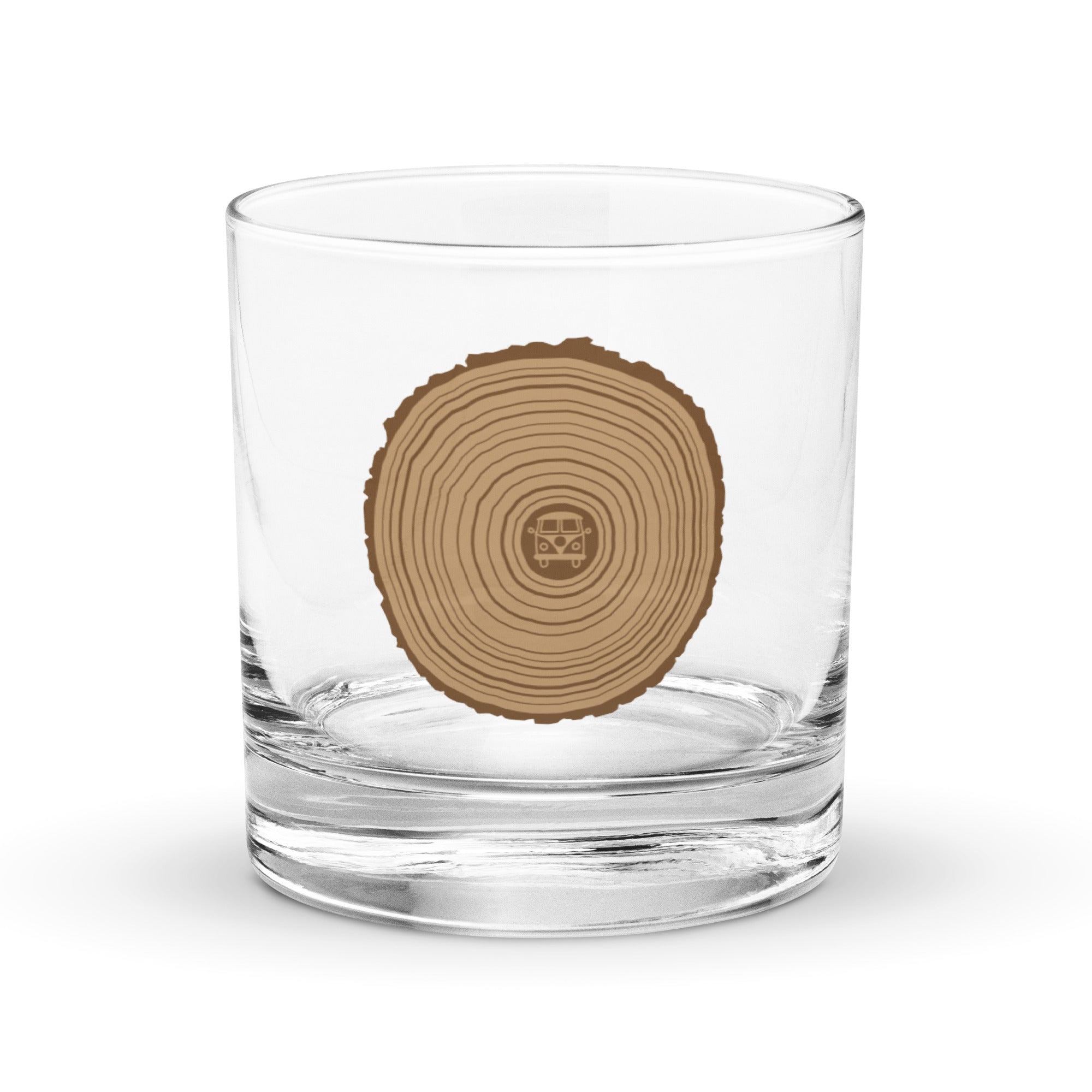 Origin Tree Ring Rocks Glass - OVERLANDERS Outfitter