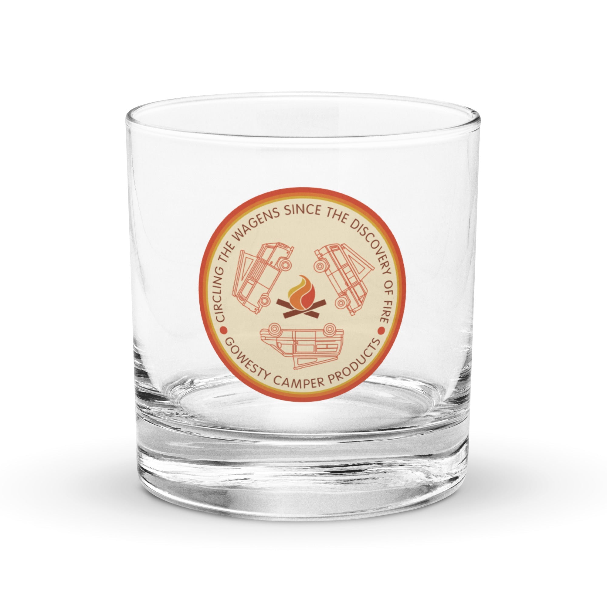 Circle the Wagens Rocks Glass - OVERLANDERS Outfitter