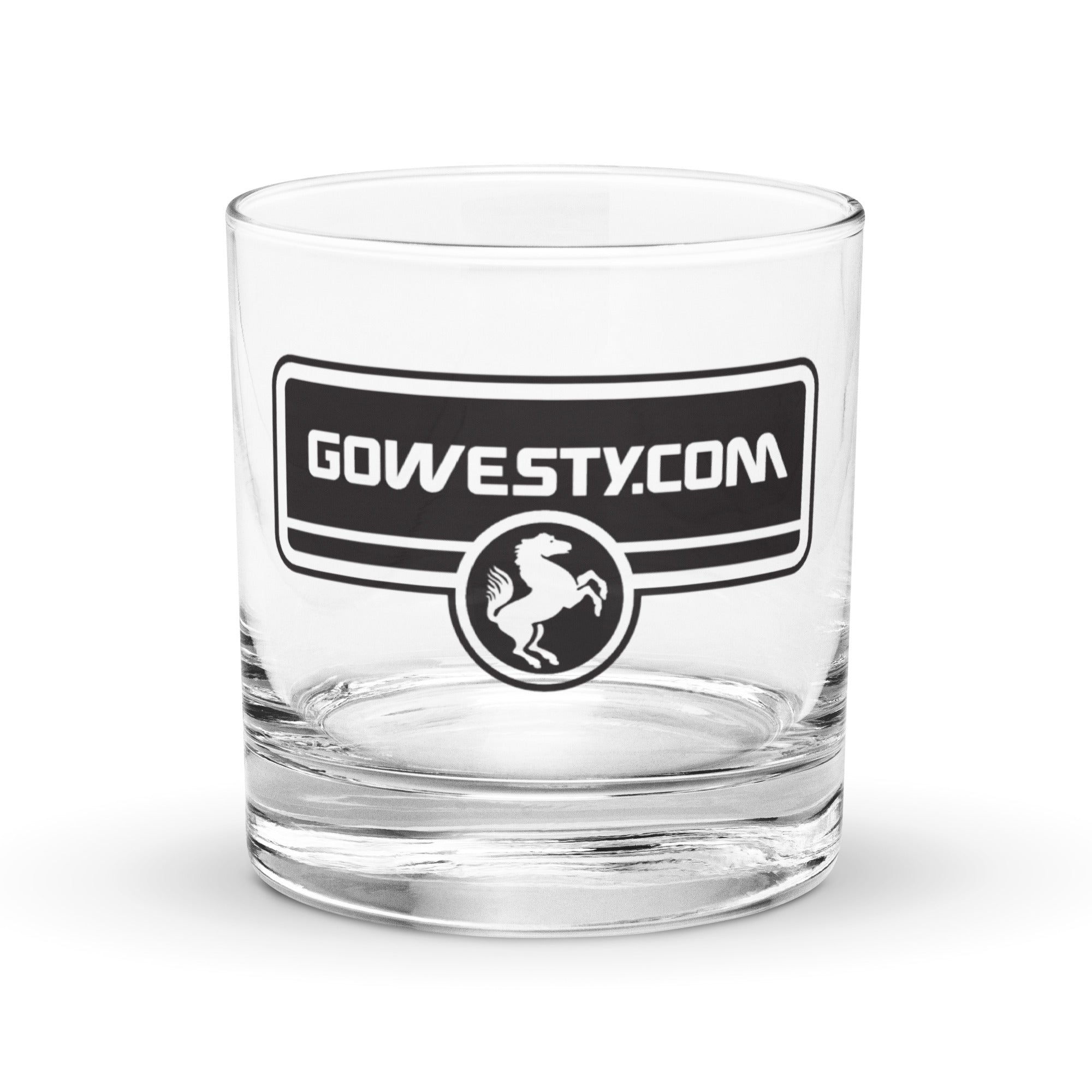 GoWesty Horse Logo Rocks Glass - OVERLANDERS Outfitter