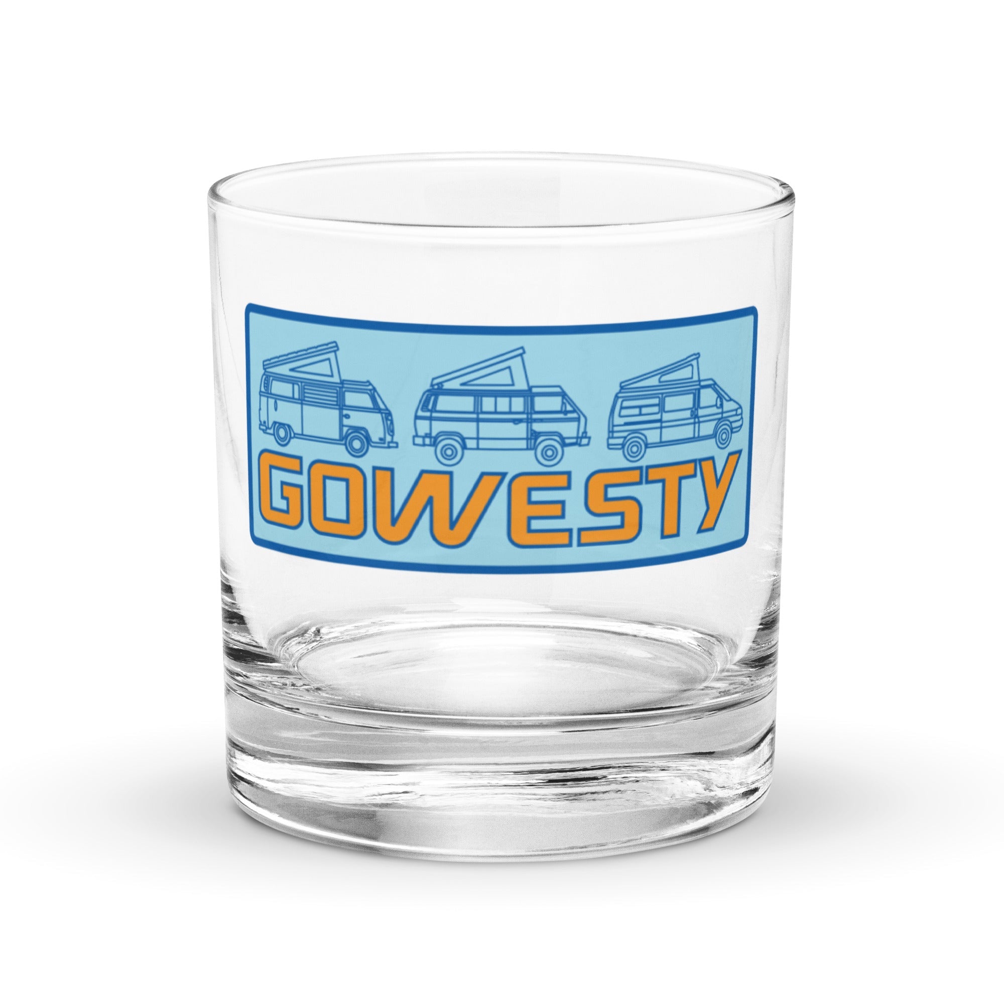 Van Line-Up Rocks Glass - OVERLANDERS Outfitter