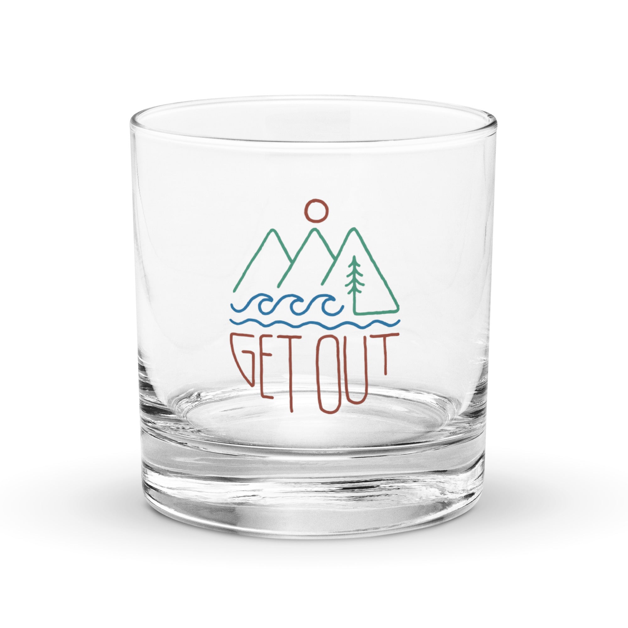 Get Out Rocks Glass - OVERLANDERS Outfitter