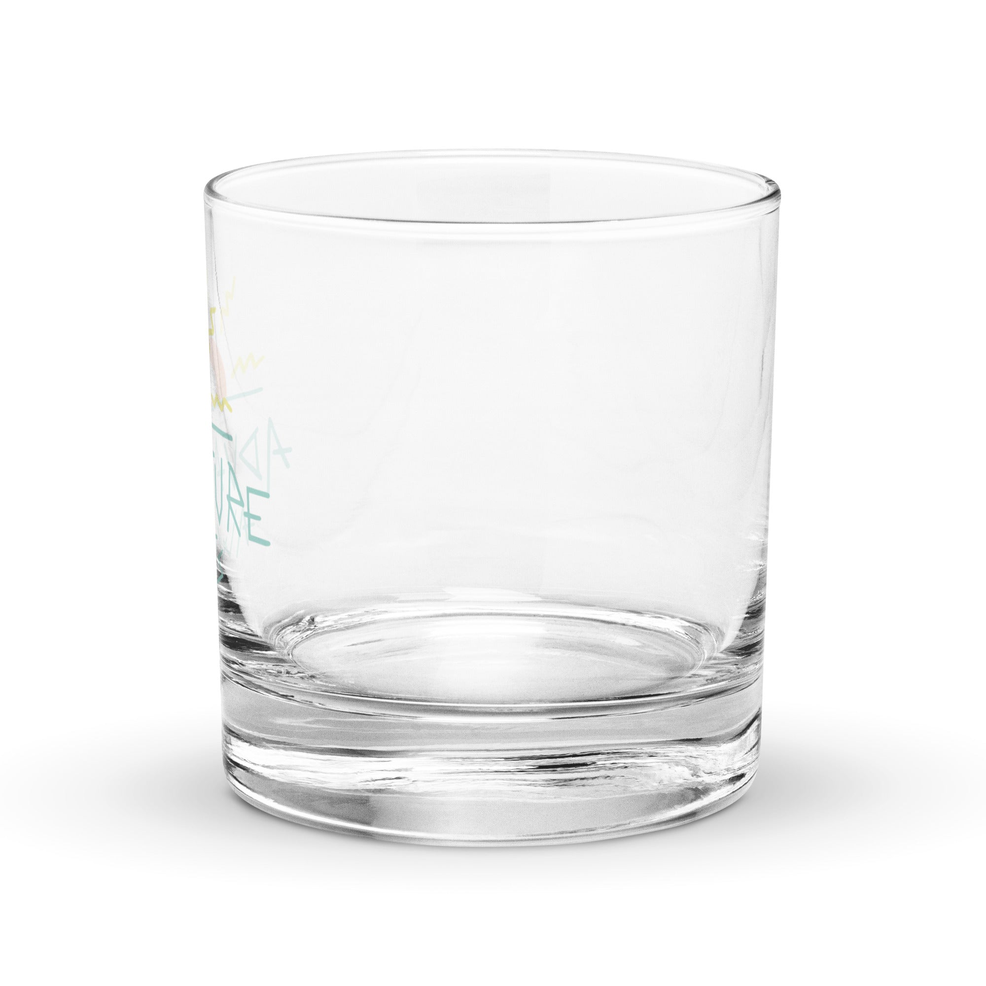 Advanture Awaits Rocks Glass - OVERLANDERS Outfitter