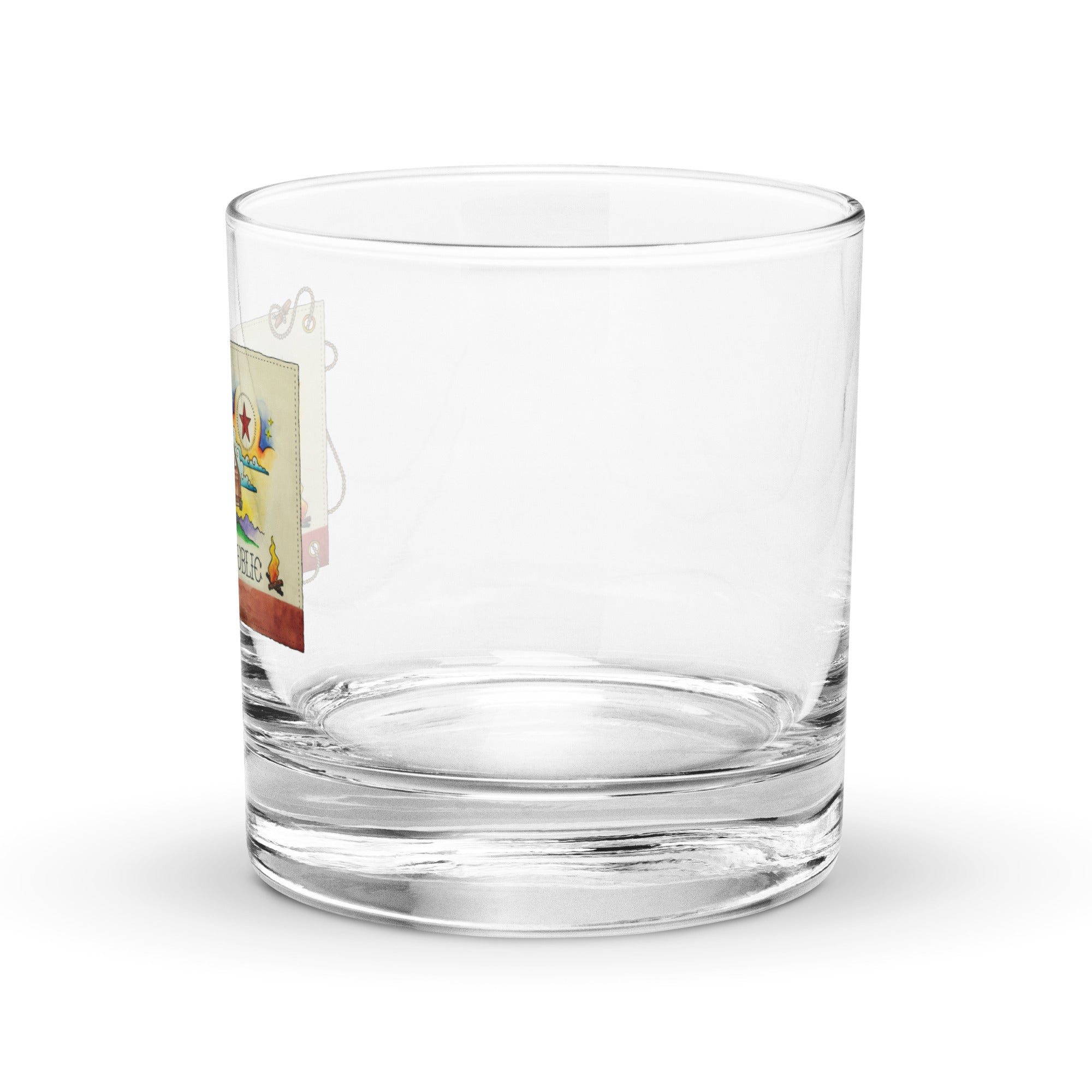 Westfalia Republic Rocks Glass - OVERLANDERS Outfitter