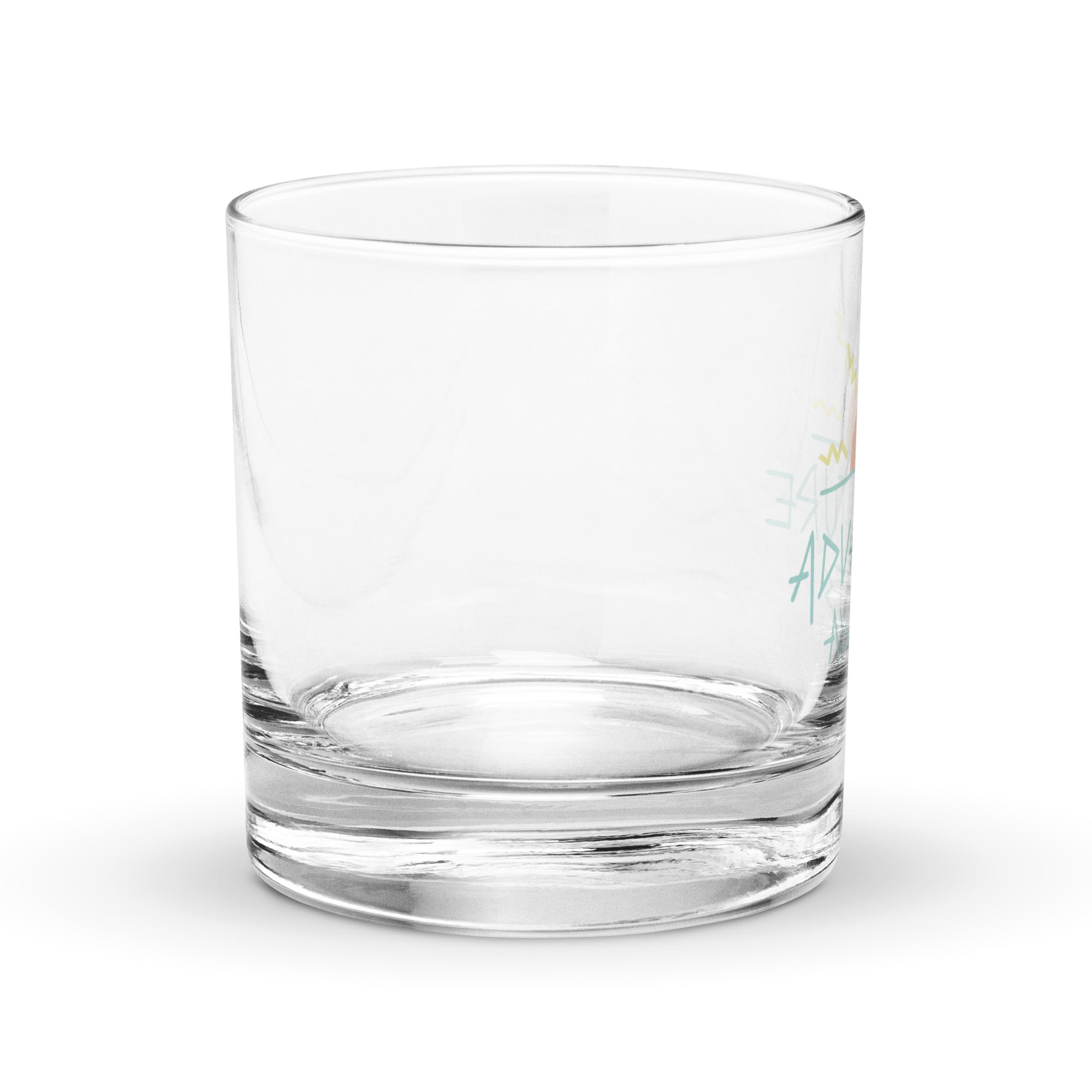 Advanture Awaits Rocks Glass - OVERLANDERS Outfitter