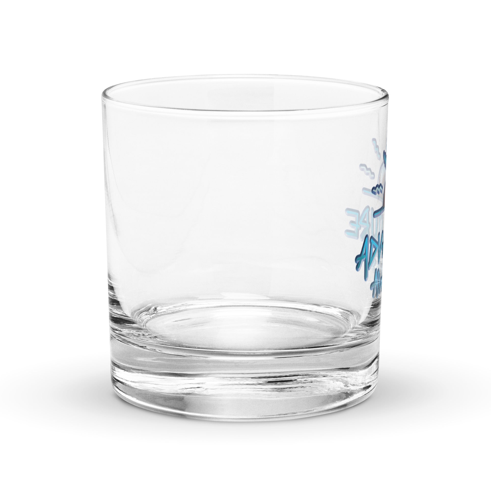Advanture Awaits Rocks Glass - OVERLANDERS Outfitter