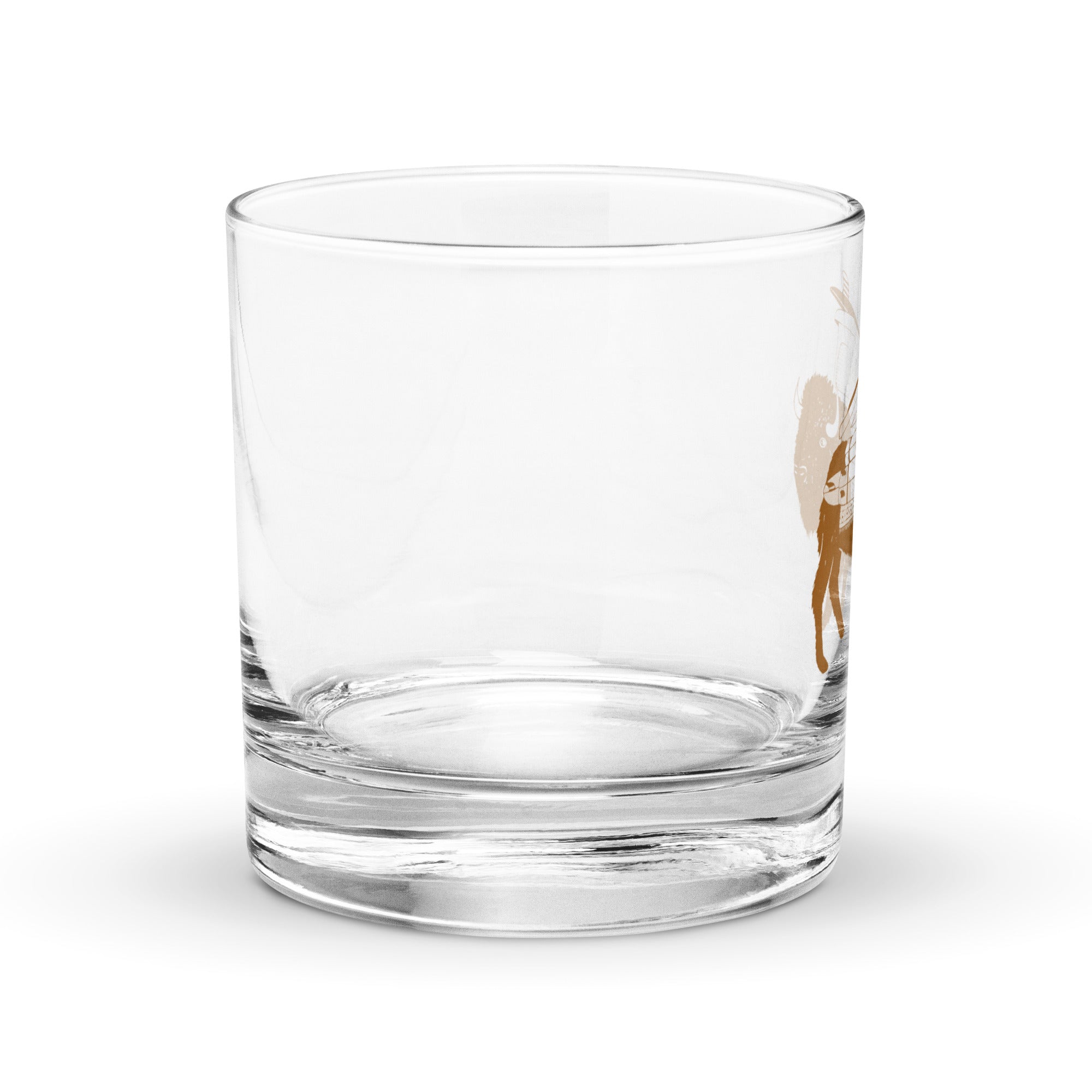 Buffalo Westy Vanimal Rocks Glass - OVERLANDERS Outfitter