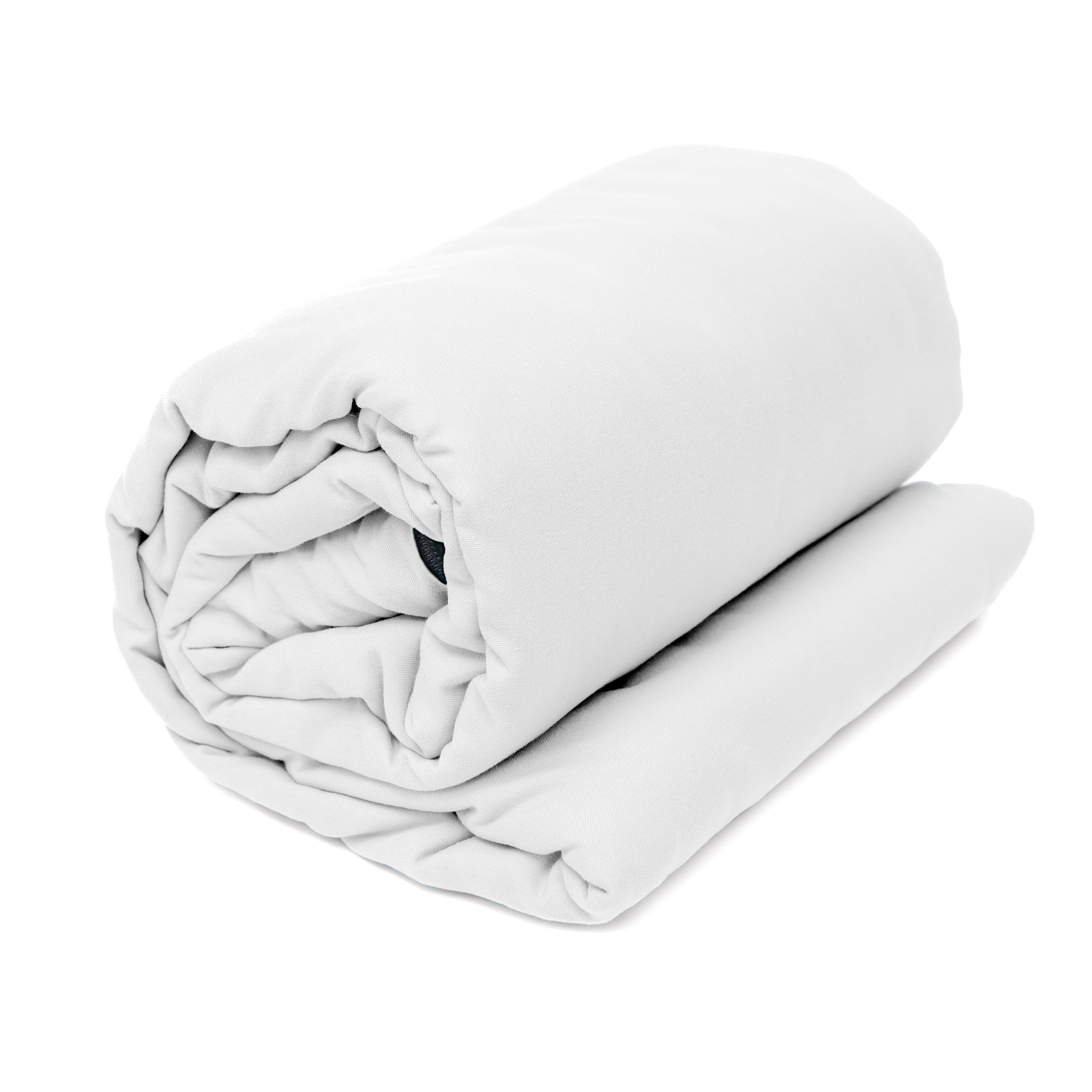 Rolled-up Pike Trail sleeping bag liner showing lightweight, compact design for added warmth and comfort during camping.