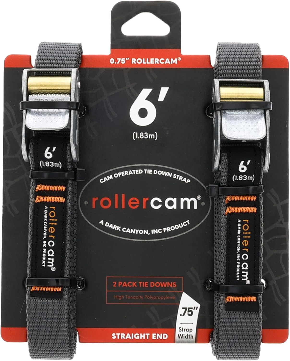 Rollercam 0.75" Straight End Cam Buckle Strap - OVERLANDERS Outfitter