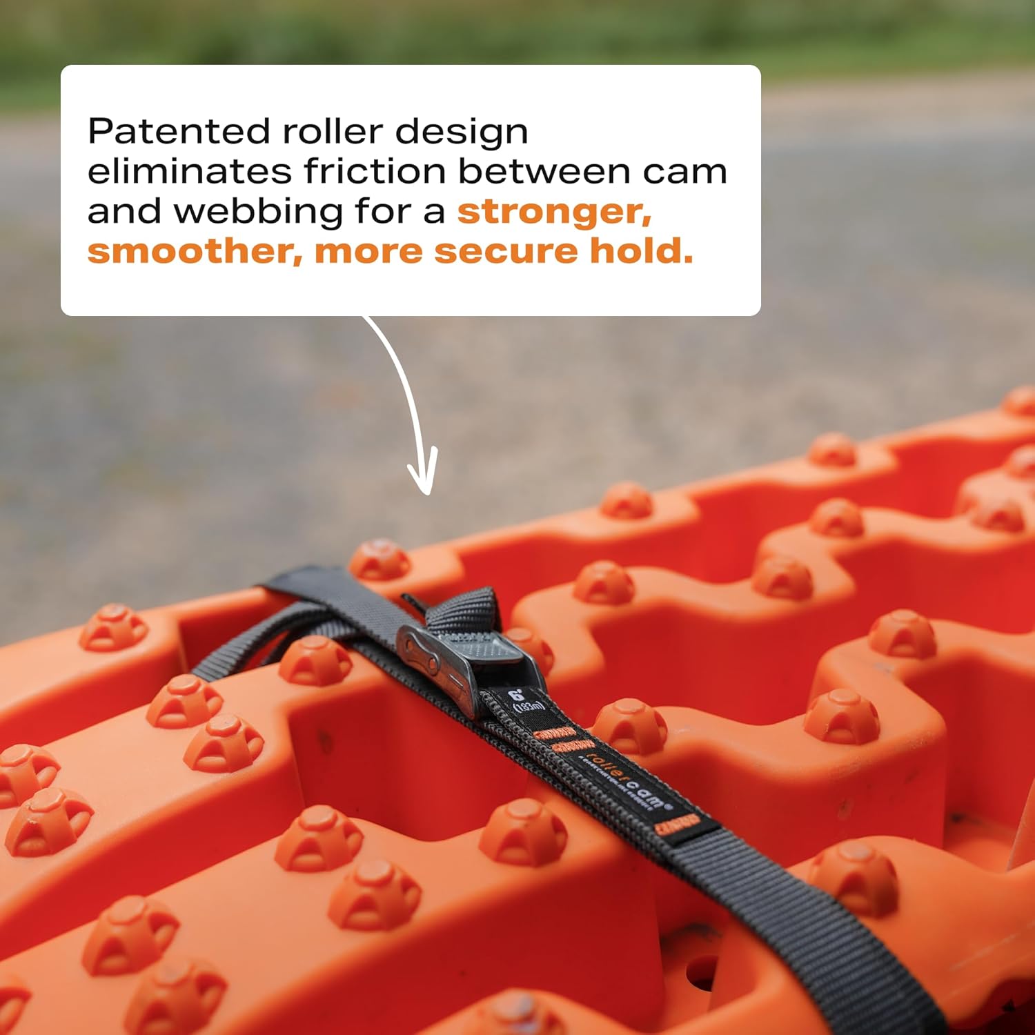 Rollercam 0.75" Straight End Cam Buckle Strap - OVERLANDERS Outfitter
