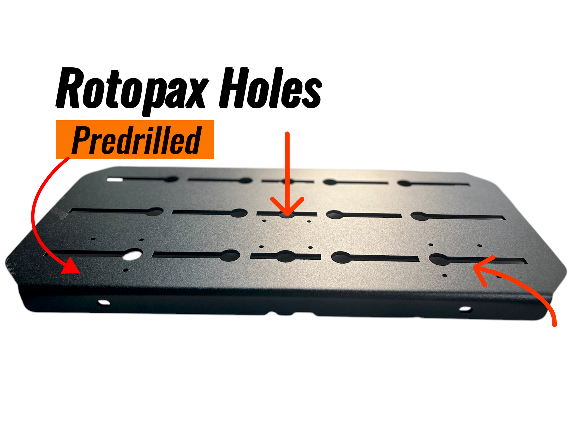 Avatar Offroad Avatar Modular Massif Molle Panel mount with Gear Panel attachment for vehicle storage and organization.