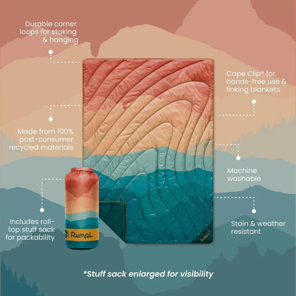 RUMPL ORIGINAL PUFFY BLANKET - OVERLANDERS Outfitter