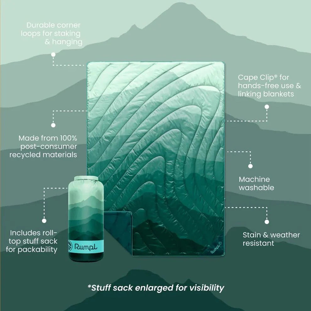 RUMPL ORIGINAL PUFFY BLANKET - OVERLANDERS Outfitter