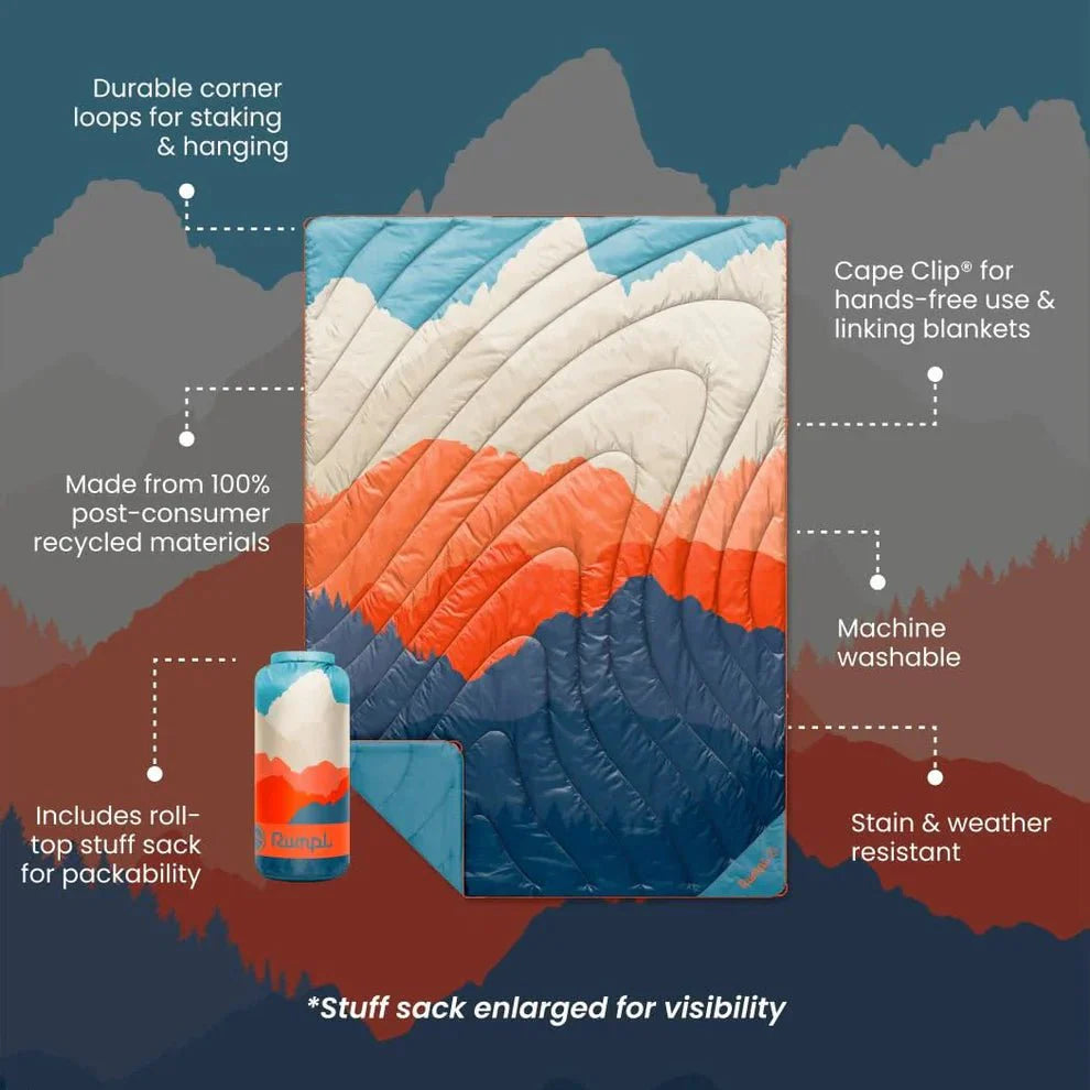 RUMPL ORIGINAL PUFFY BLANKET - OVERLANDERS Outfitter