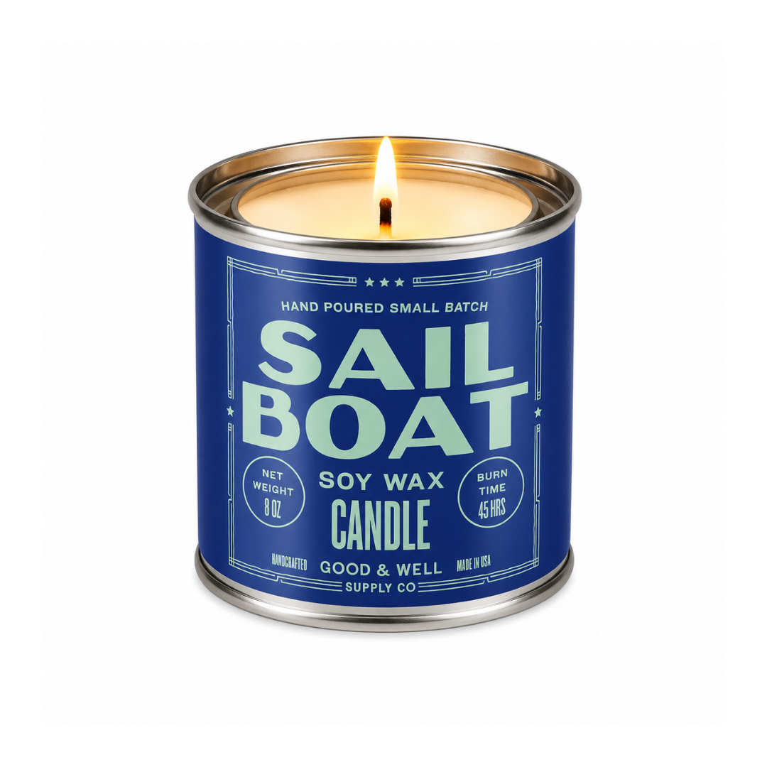 Sailboat Soy Candle - OVERLANDERS Outfitter