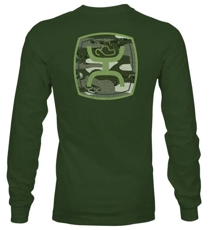 HOOey Zenith (Olive) - Men's Long Sleeve T-Shirt - OVERLANDERS Outfitter