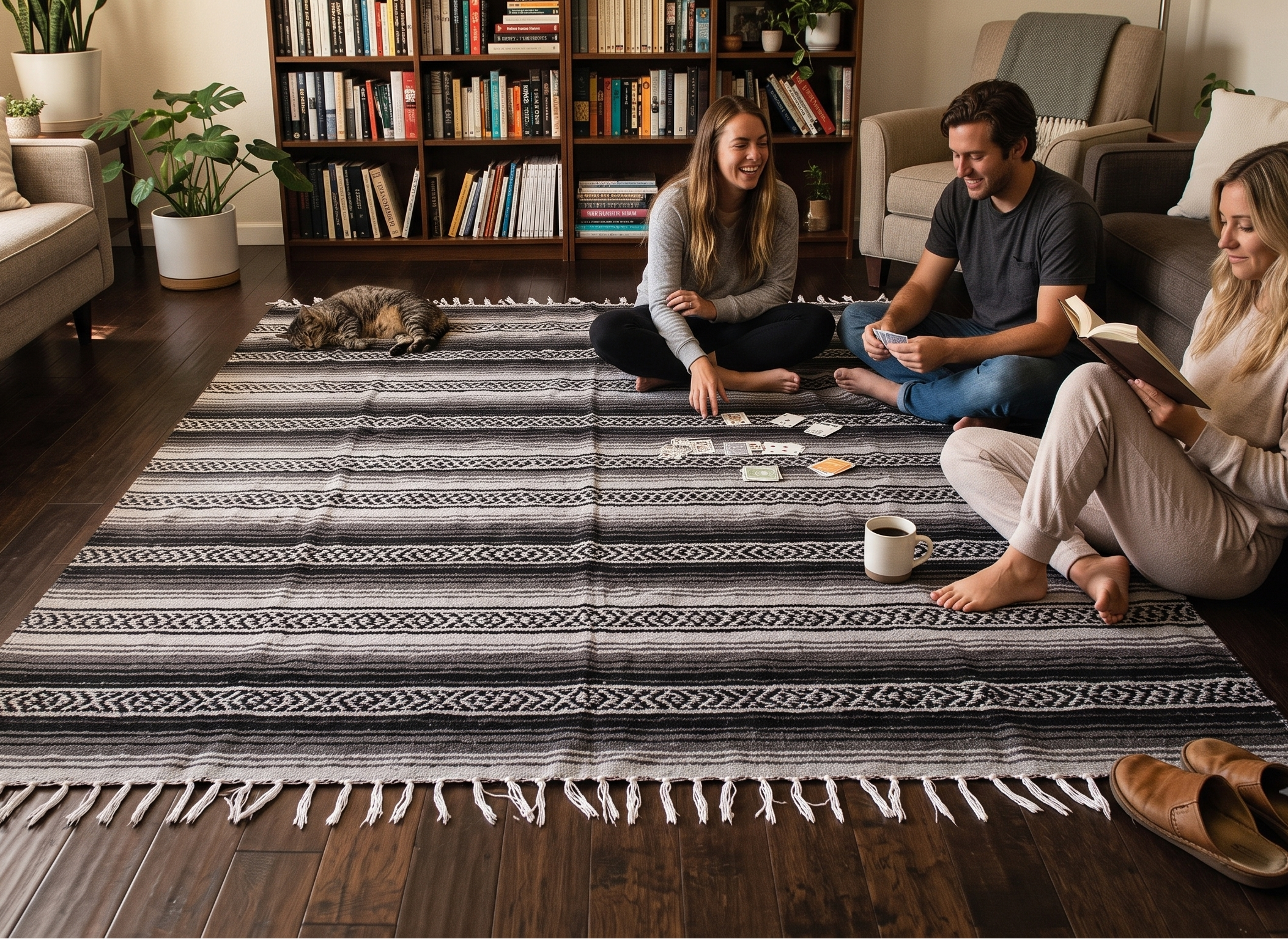 Obsidian Mexican Falsa Blanket - OVERLANDERS Outfitter
