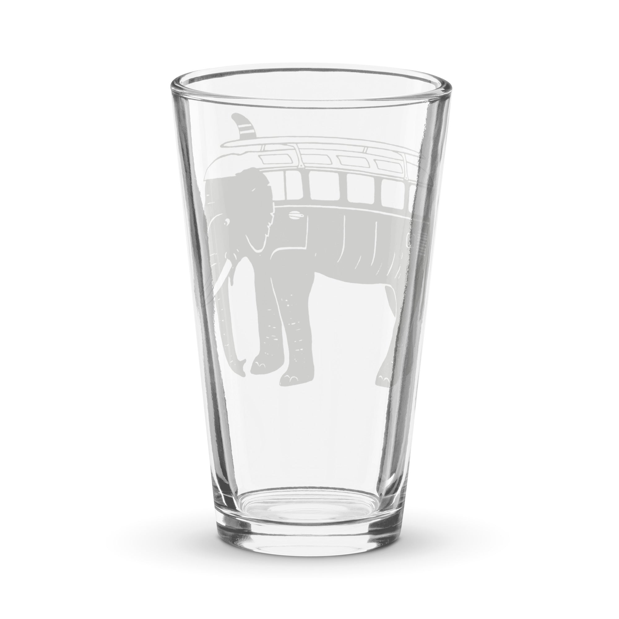 Easy Ride Elephant Shaker Pint Glass - OVERLANDERS Outfitter