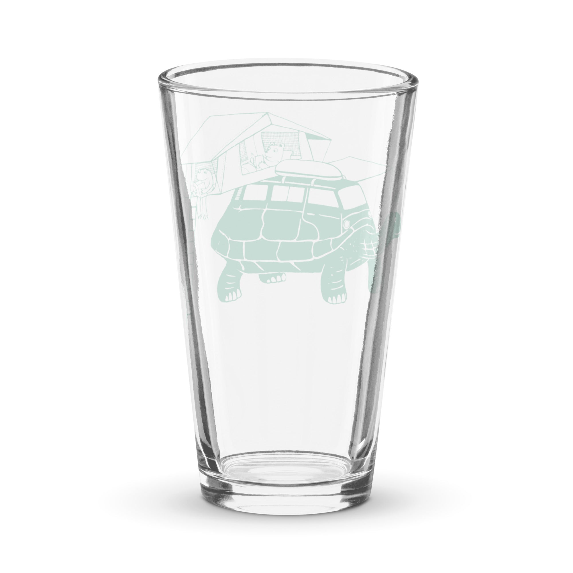 Tin-Top Turtle Shaker Pint Glass - OVERLANDERS Outfitter