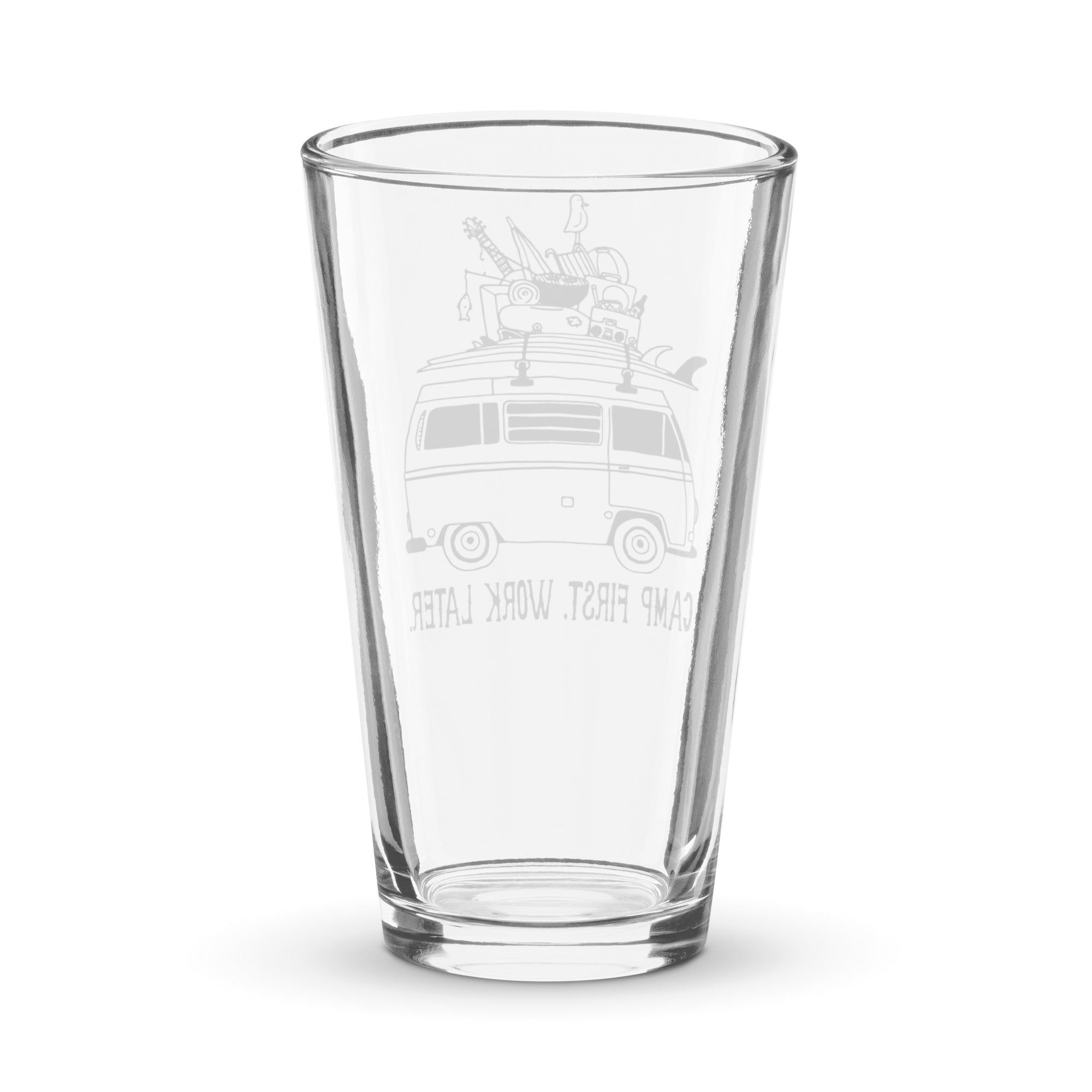 RAD Bus Shaker Pint Glass - OVERLANDERS Outfitter